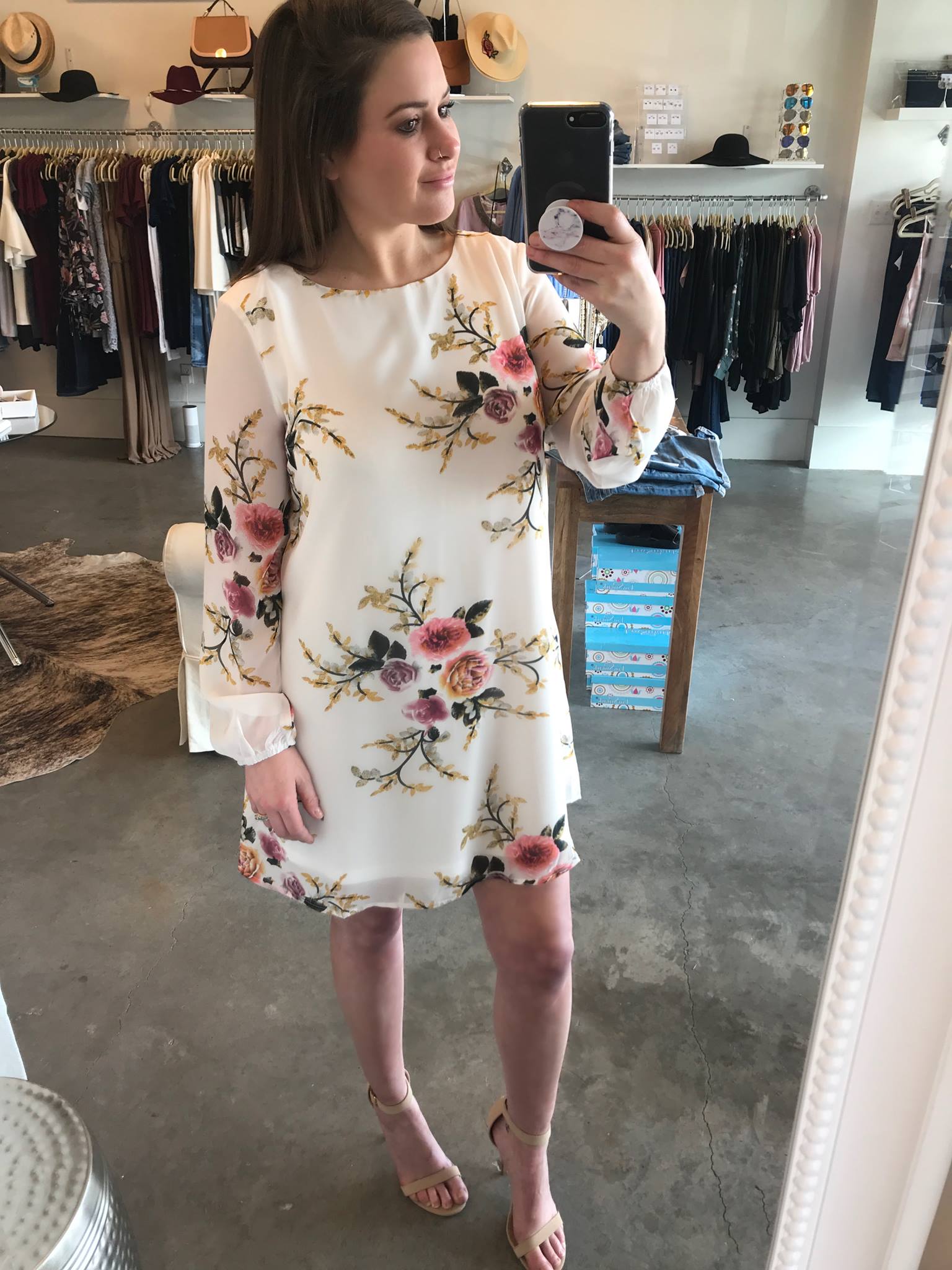 lucy in the sky amari gold floral mesh dress from the brand the Sky, Los Angeles — a stunning design bodycon style mini dress featuring a cream gold sheer mesh overlay adorned with menu: dresses