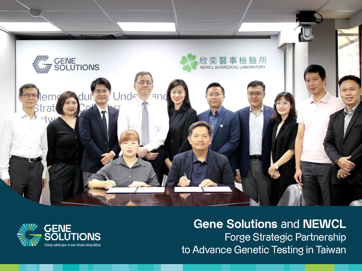 Gene - Gene Solutions, mở rộng dấu ấn tại Đài Loan qua hợp tác chiến ...