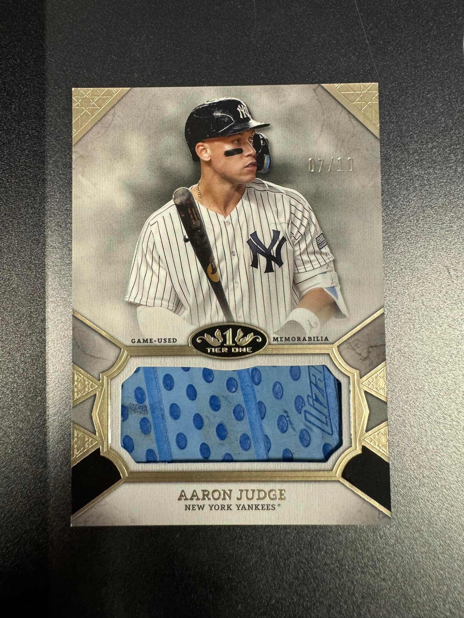 Aaron Judge Game Used Bat Grip Tape Relic Card Discussion
