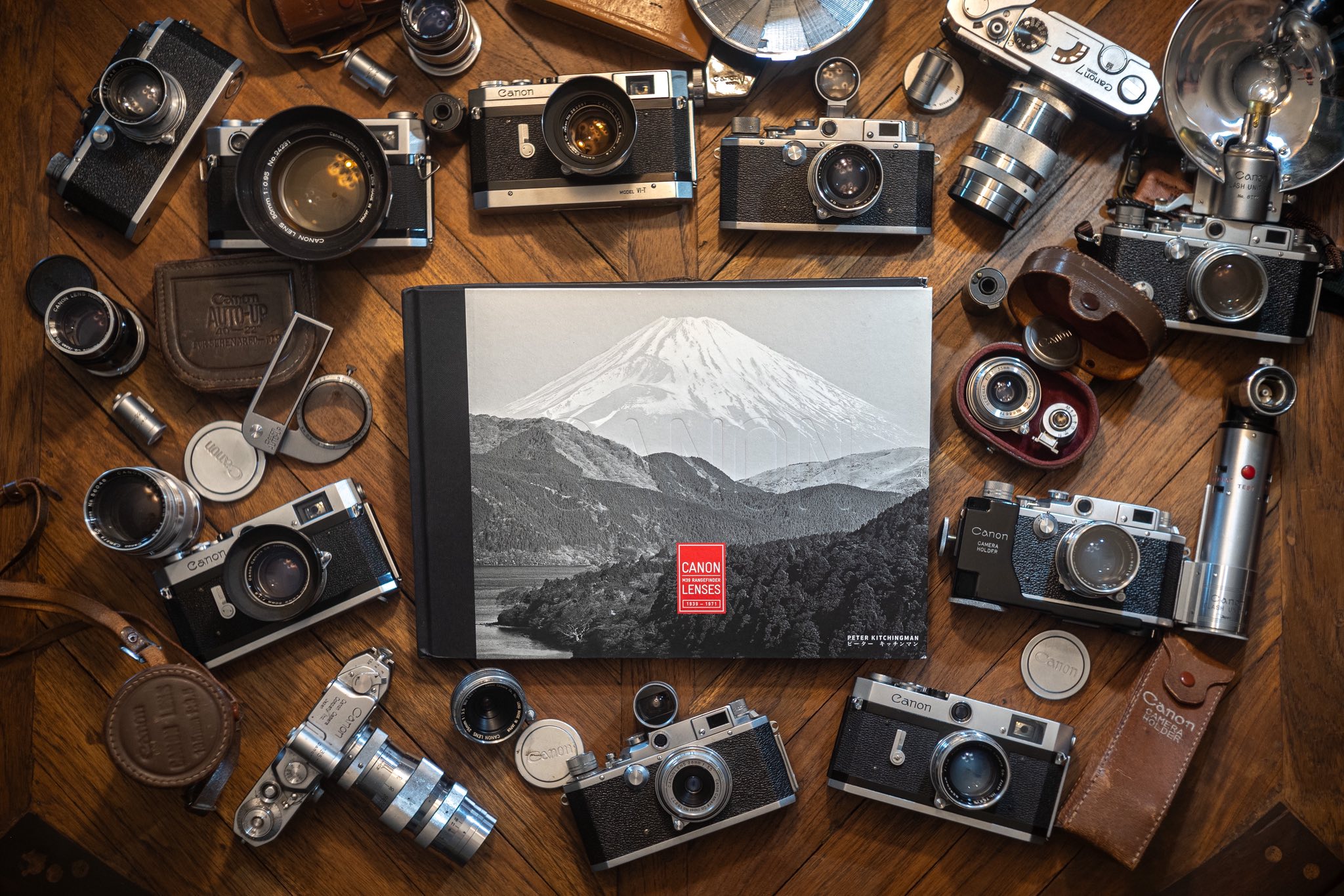 Canon rangefinder cameras book by Peter Dechert