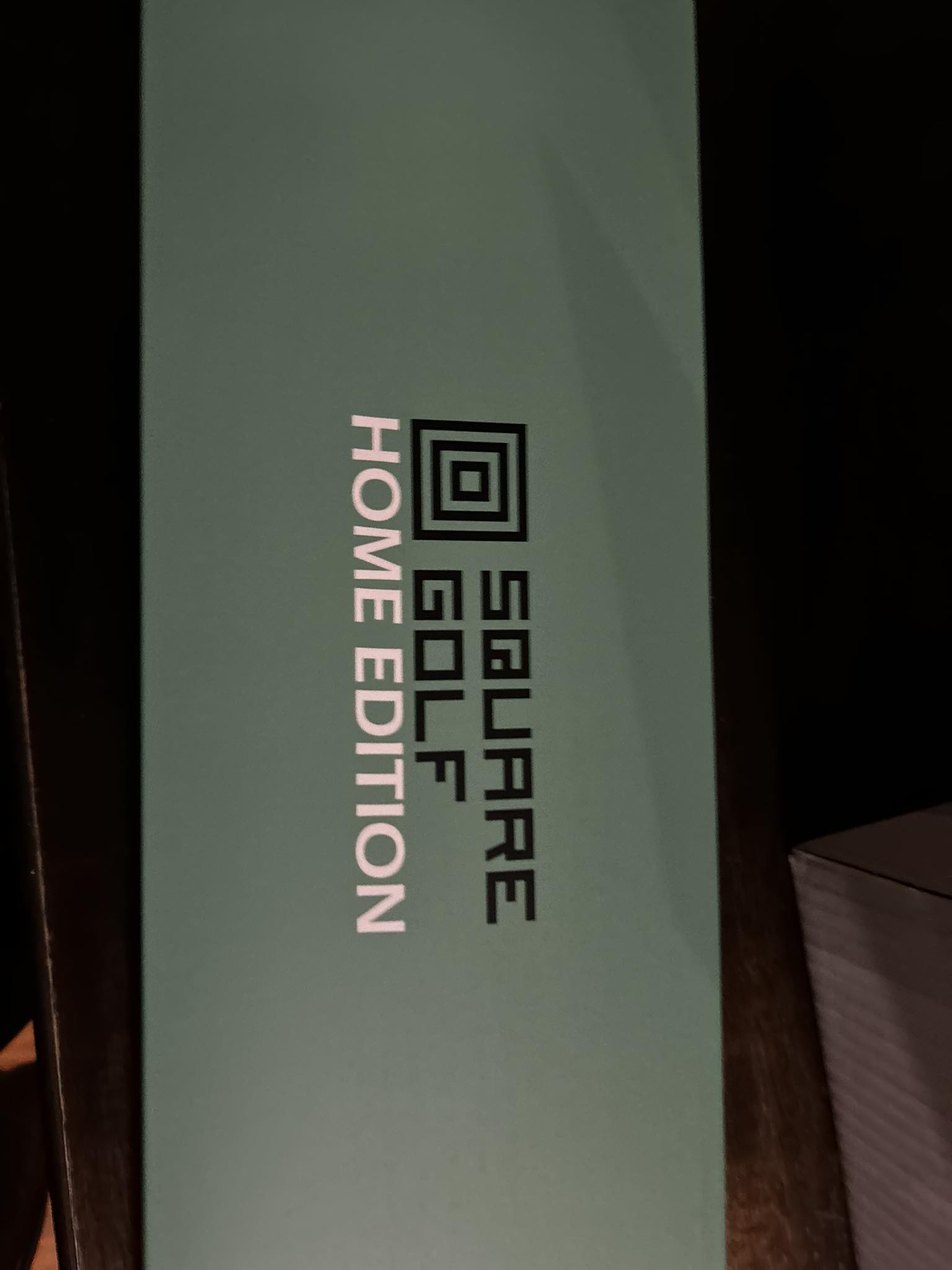 Received Square Golf Home Edition launch monitor