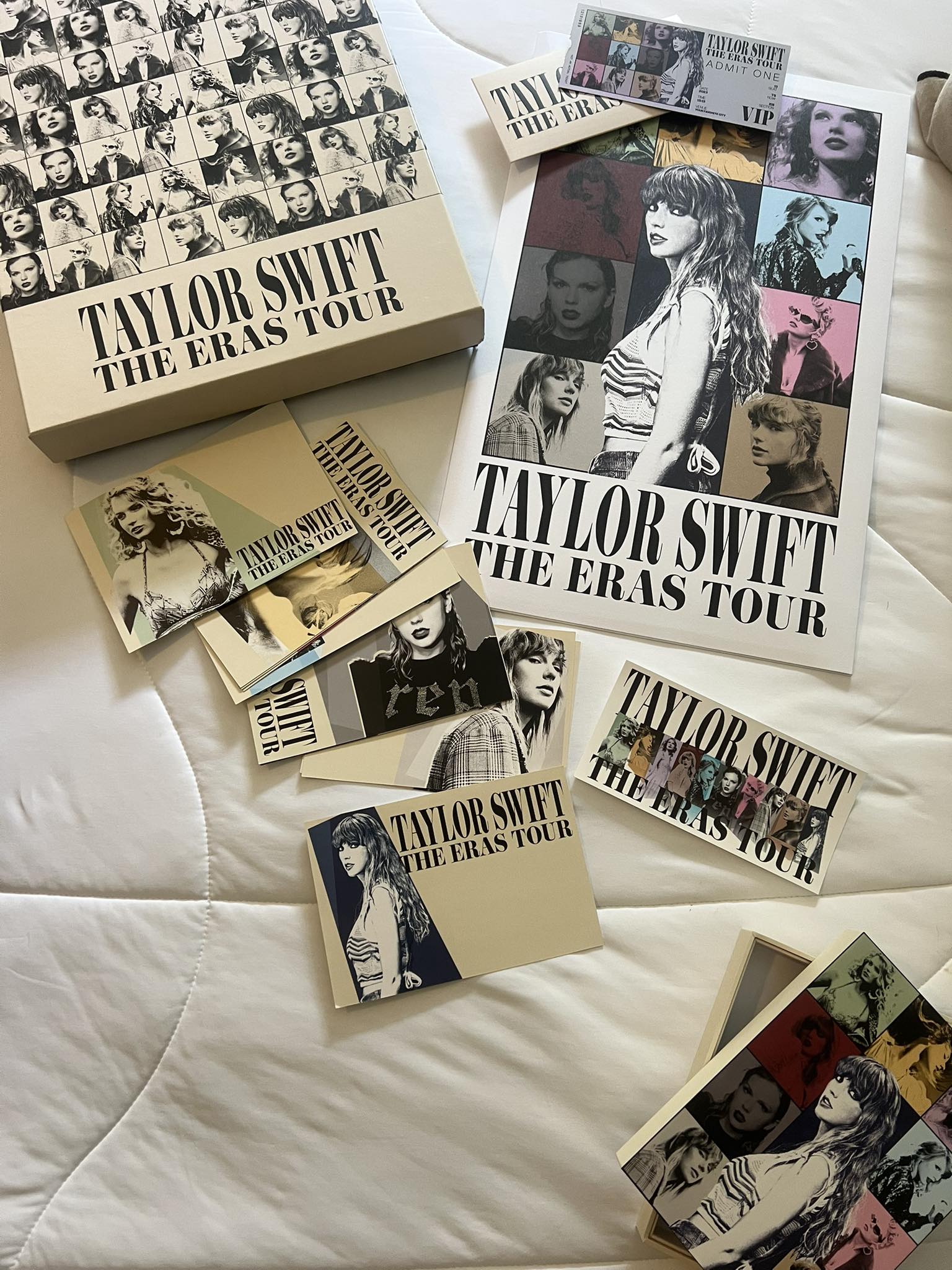How to display VIP box items from Taylor Swift