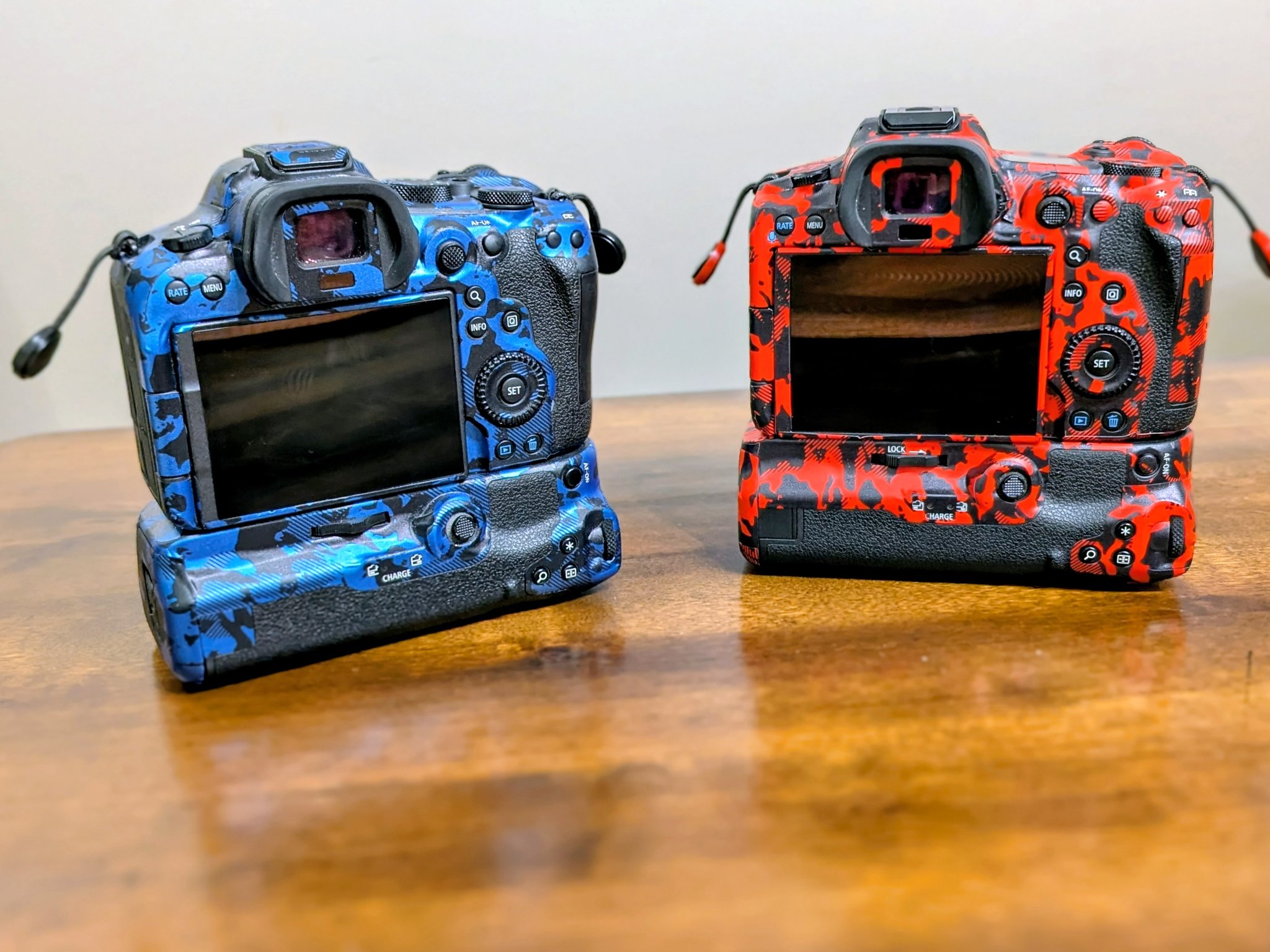 Canon R6 Mark II and R5 Mark I with BG-R10 battery grips