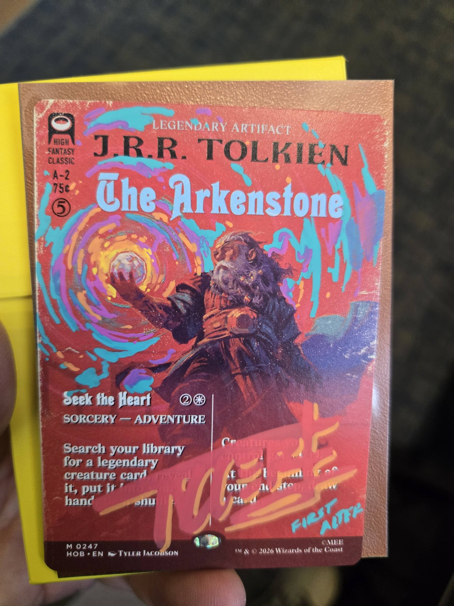 Surge Foil Thorin, Mountain King and Sauron, the Dark Lord for