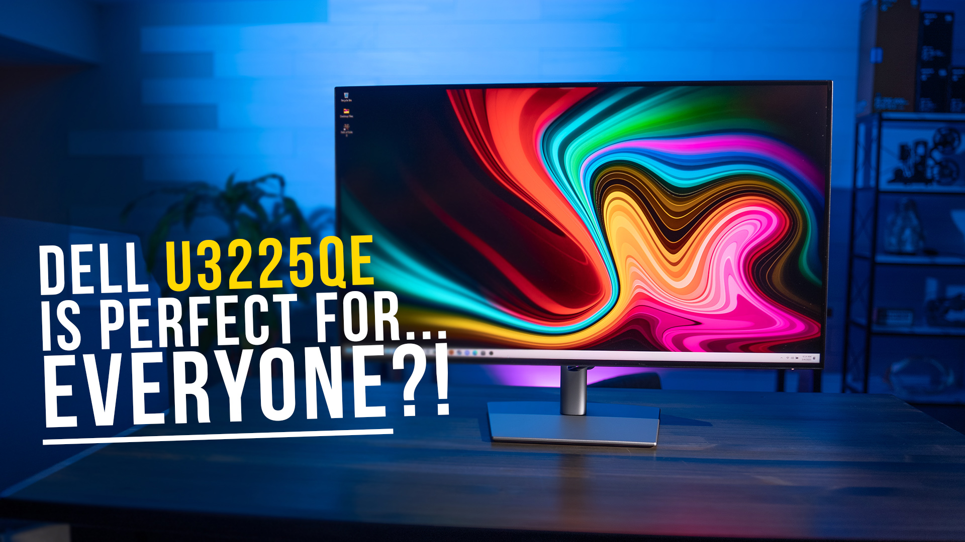 Dell U3225QE monitor review for content creators and gamers