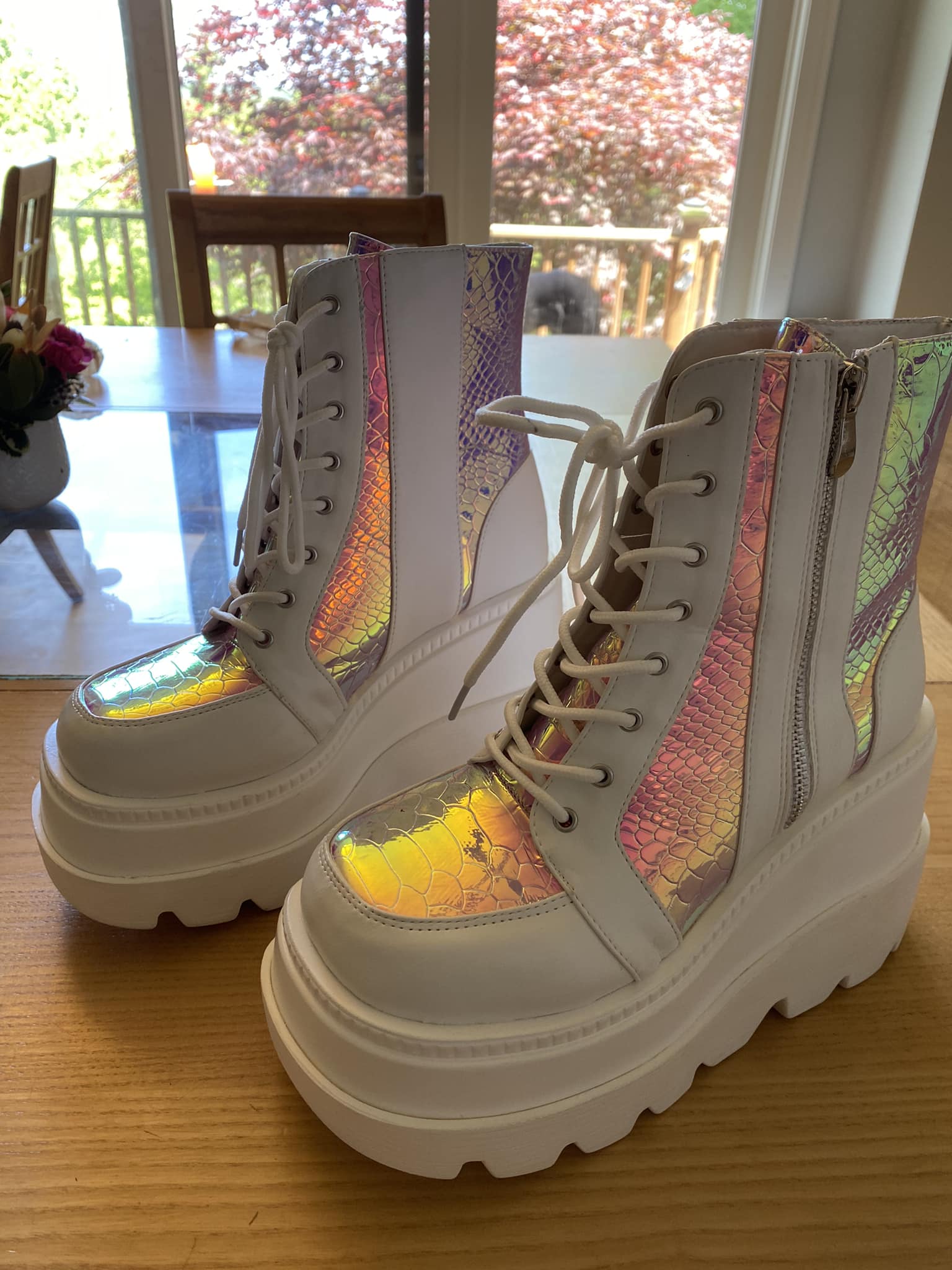 Cute unicorn winter boots for sale, size 23-34
