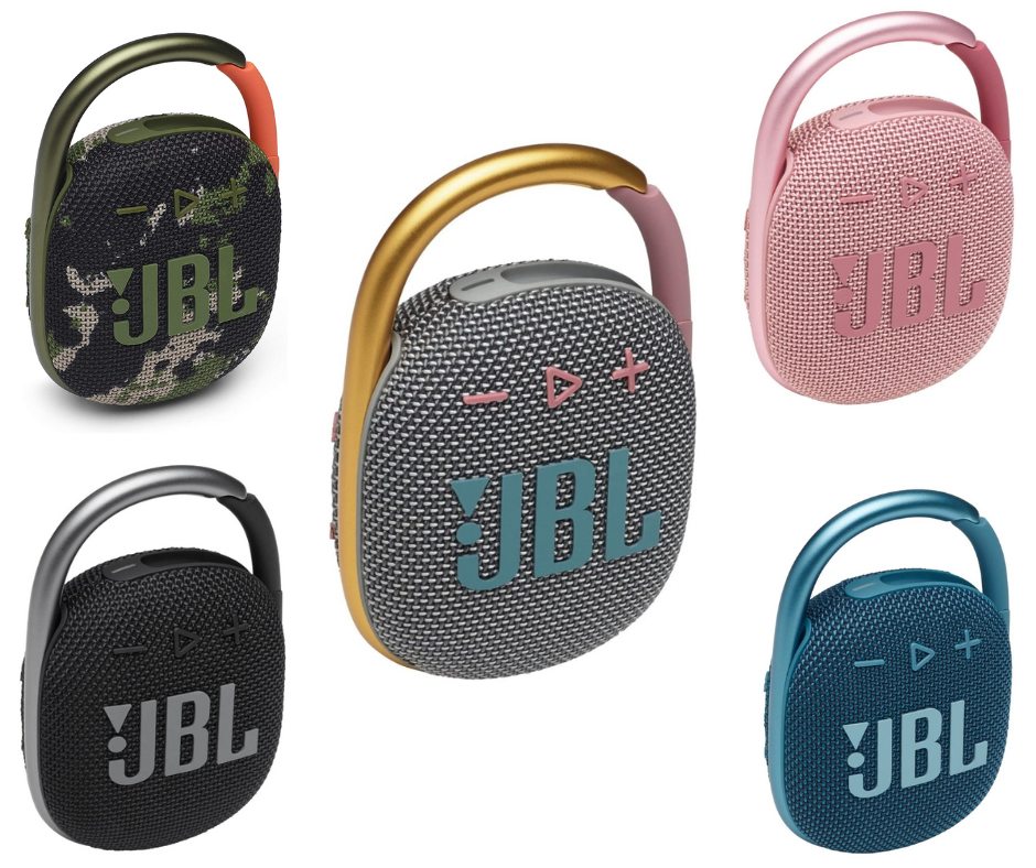 Altavoz Bluetooth Jbl Clip 4 Portable con Divvi! Funda Blanca - Venta