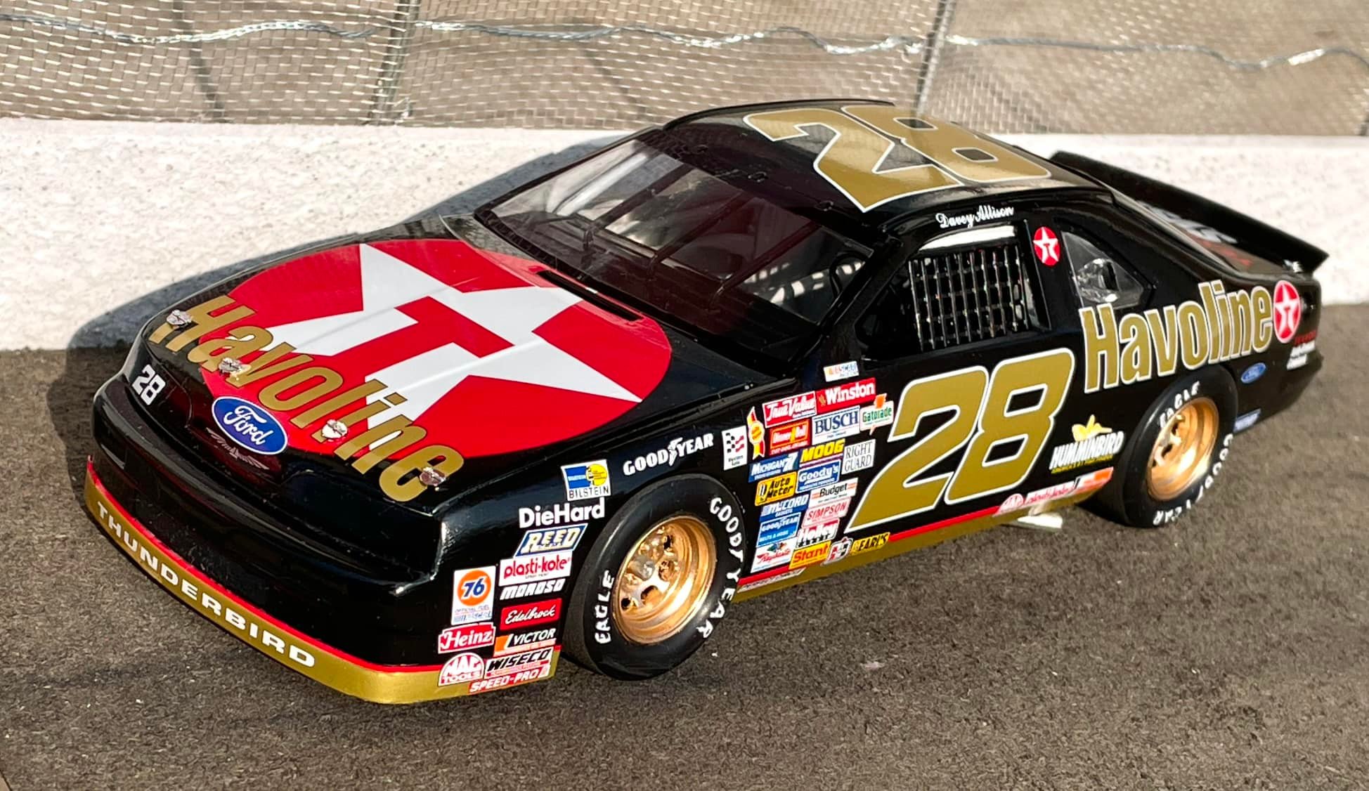 1990 Davey Allison with Power Slide decals.