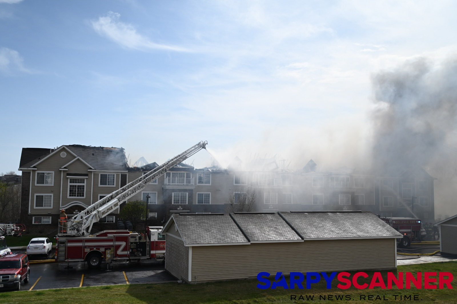 Sarpy Scanner - 🎥: Around 3:40 p.m., Bellevue Fire and... | Facebook