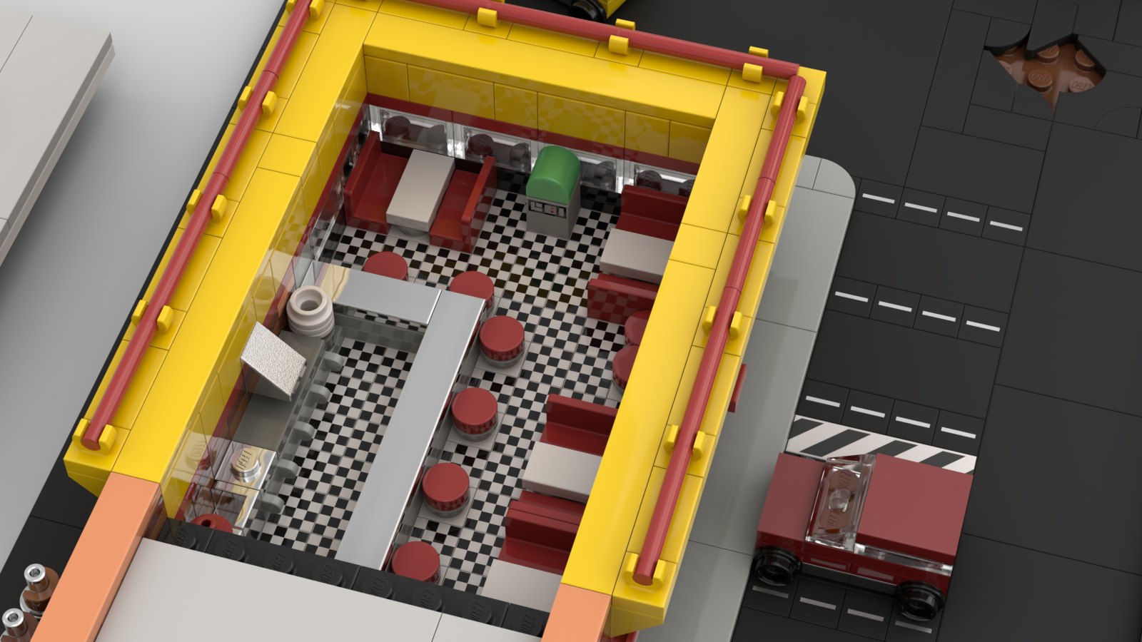 Waffle House Kitchen Layout