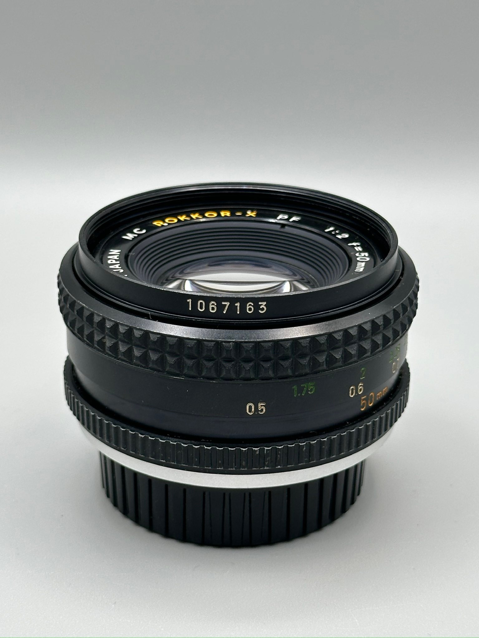 A rare lens indeed - the true pancake, 45mm f/2.8 Rokkor TD looks