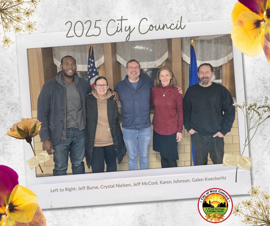 West - Meet your 2025 City Council - Mayor Jeff McCool, Councilmembers ...
