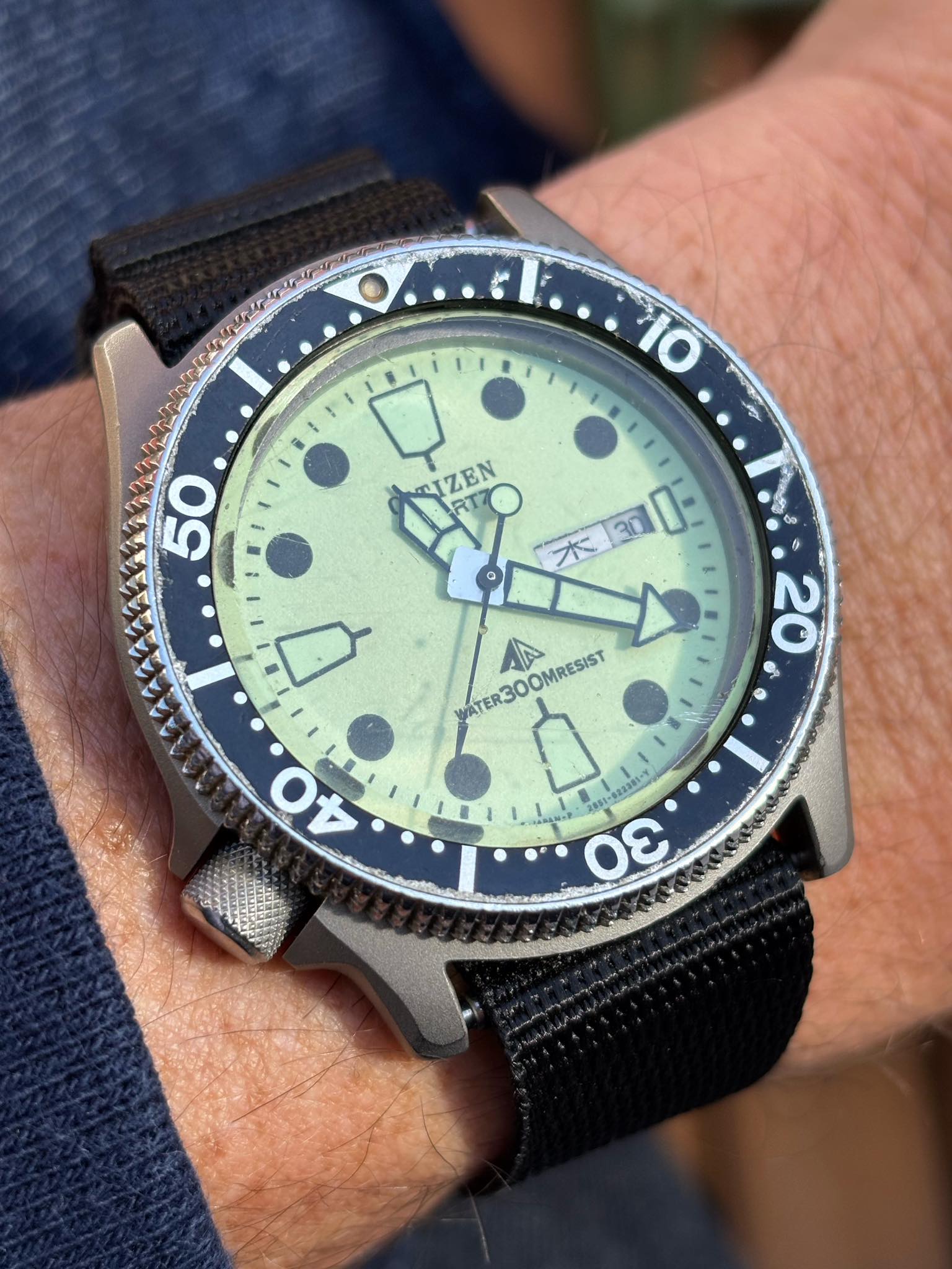 1986 Seiko Quartz Professional Diver's 200m watch
