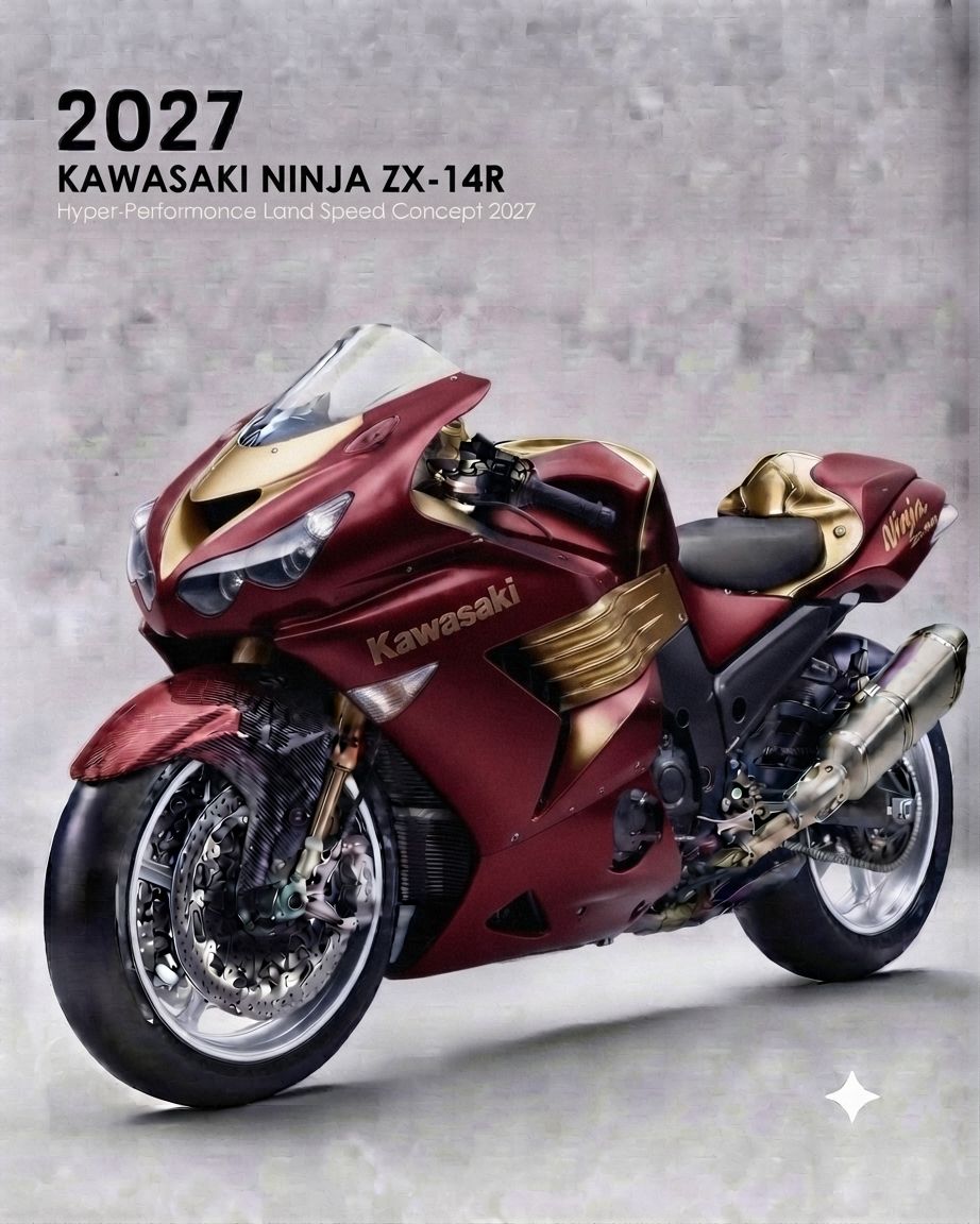 2027 Kawasaki Ninja zx14r