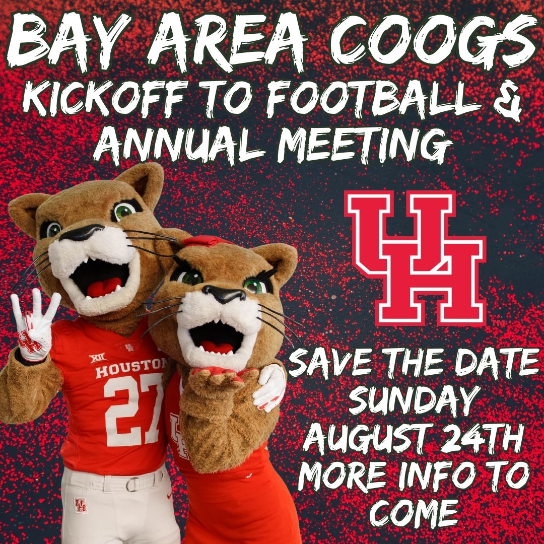 Houston Bay Area Coogs | Mark your calendars | Facebook