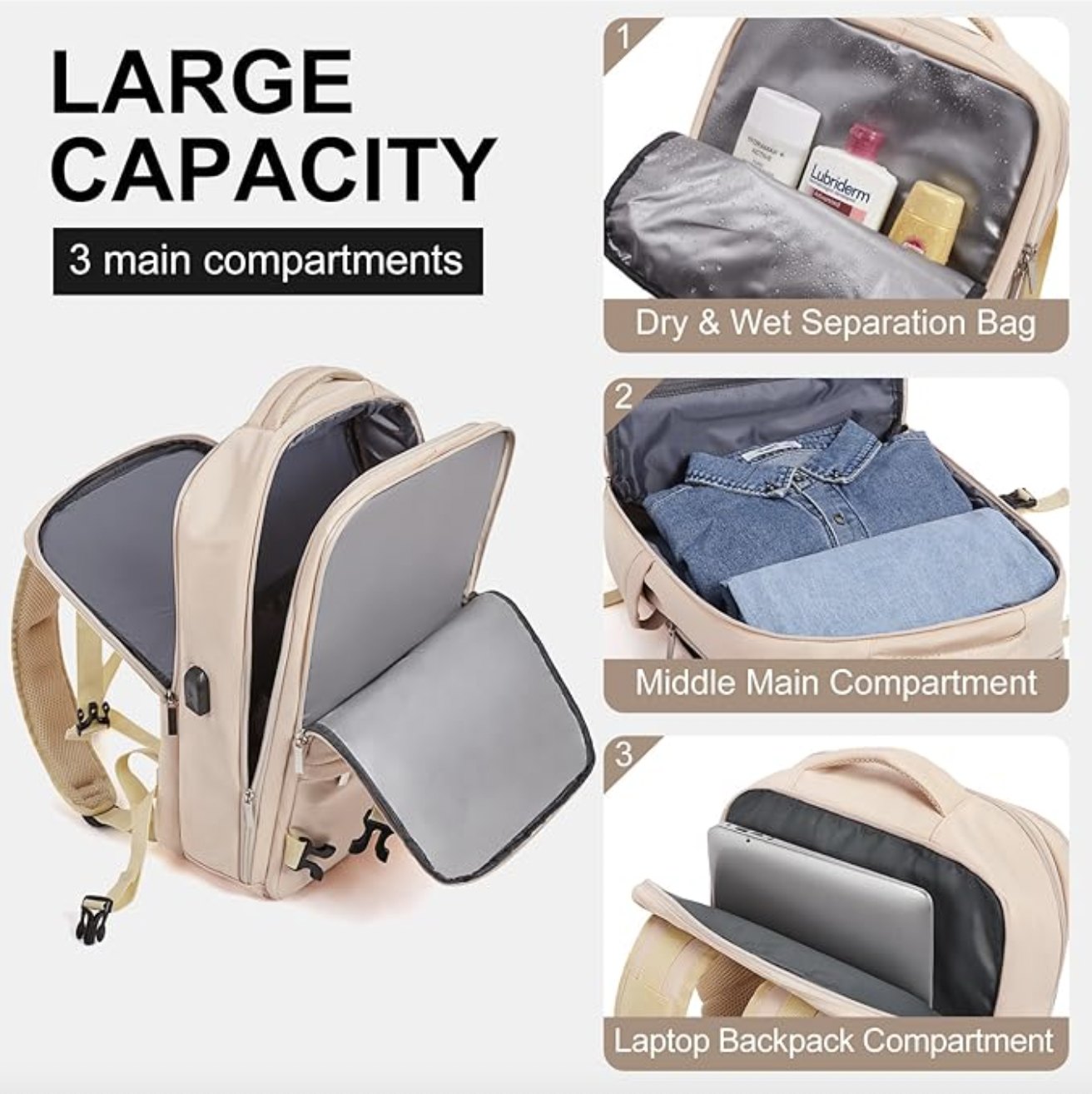 backpack for laptop mens 10X Leather Travel Bag Classic Tan Colour:Harbour Blue loading design ensures that Weekender Mini Duffel | e:cat:black-friday-promotions