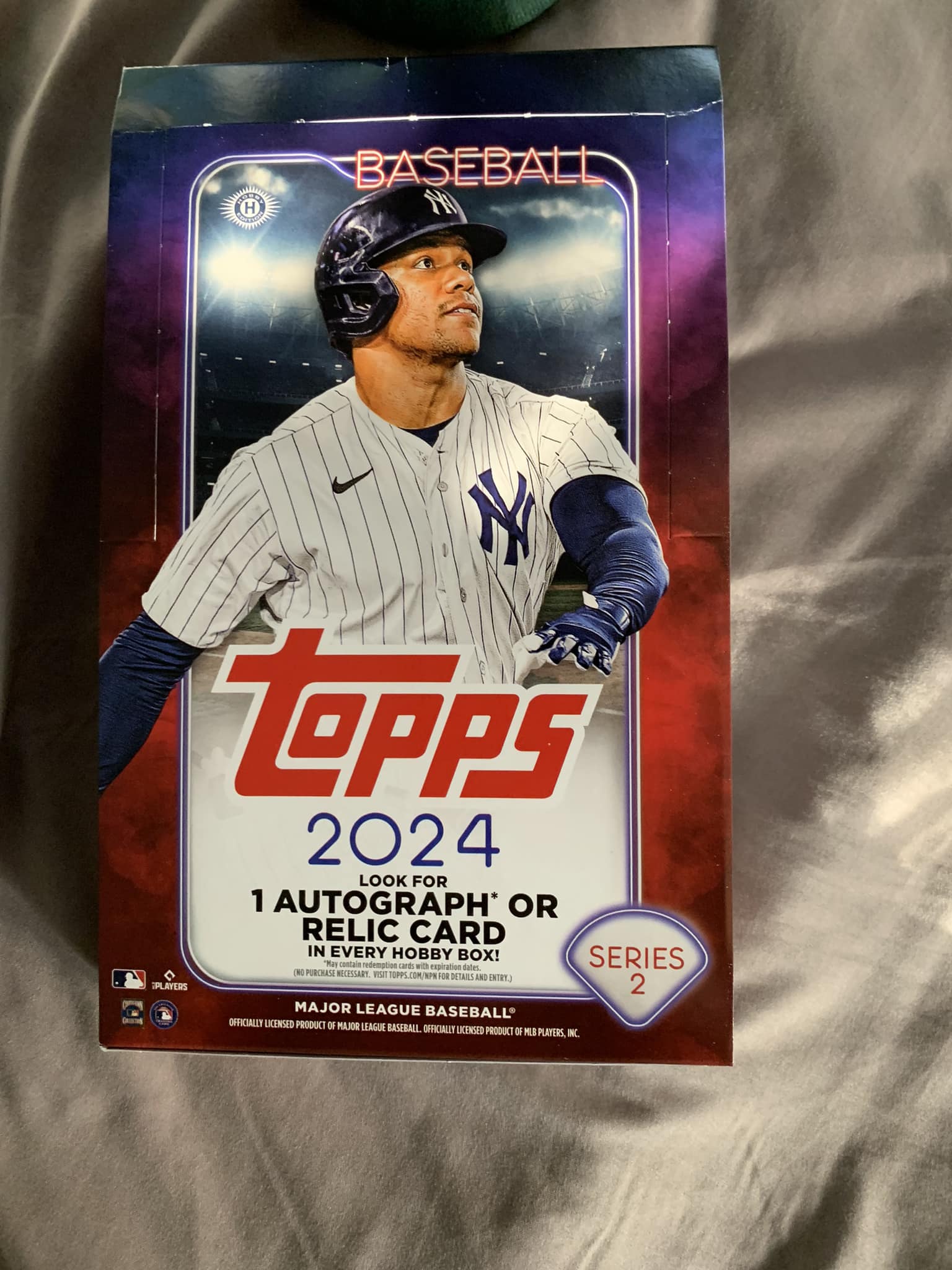 Wish me luck! Luck being an auto instead of a Kyle Schwarber Major 