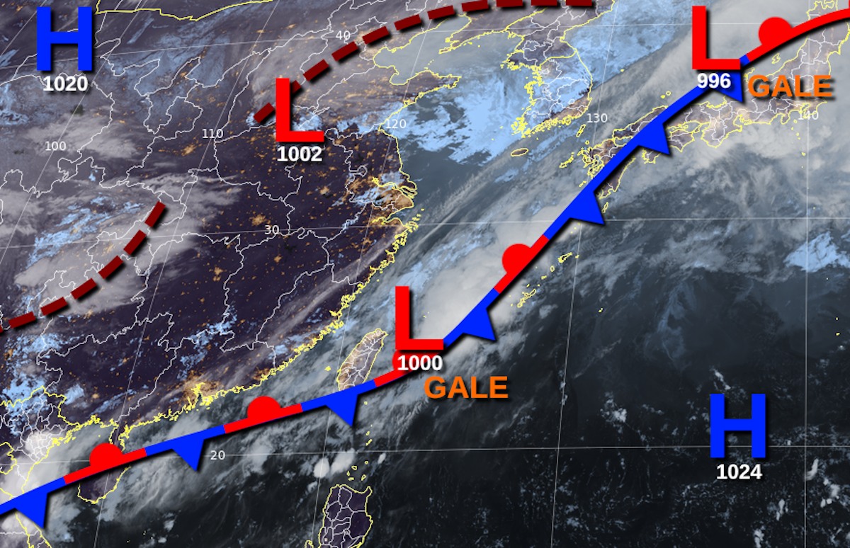 Okinawa weather forecast: Stormy weekend with showers and