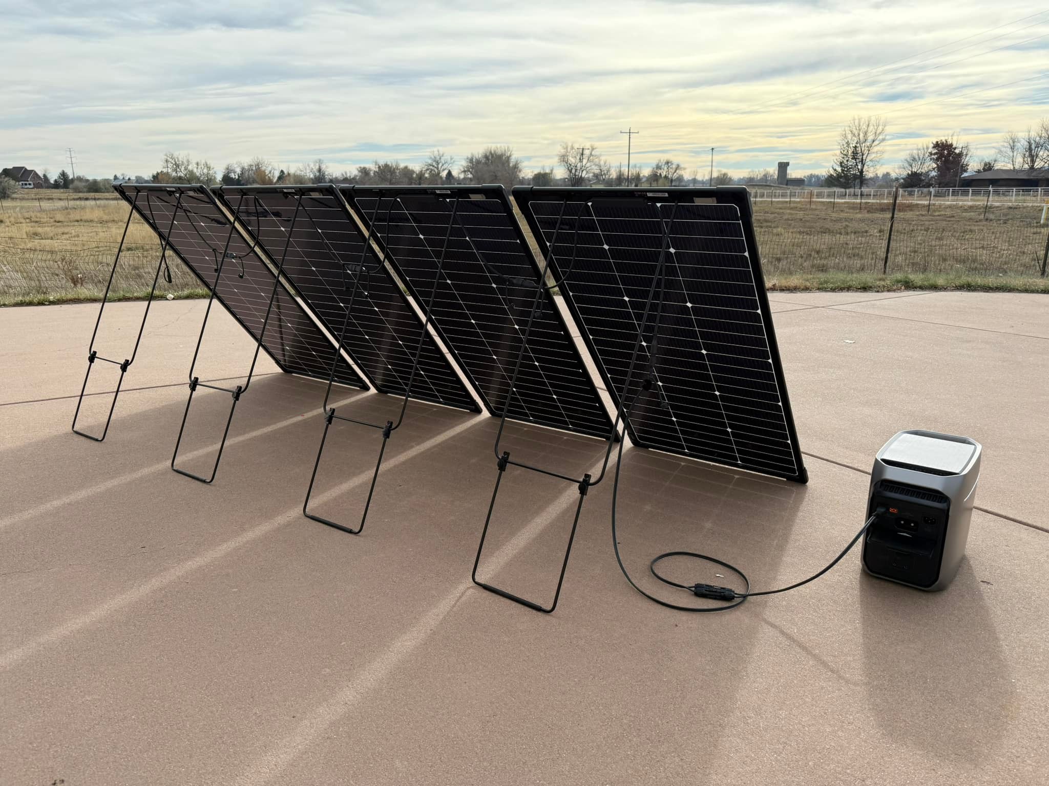 EcoFlow 125W *Bifacial Modular Solar Panel