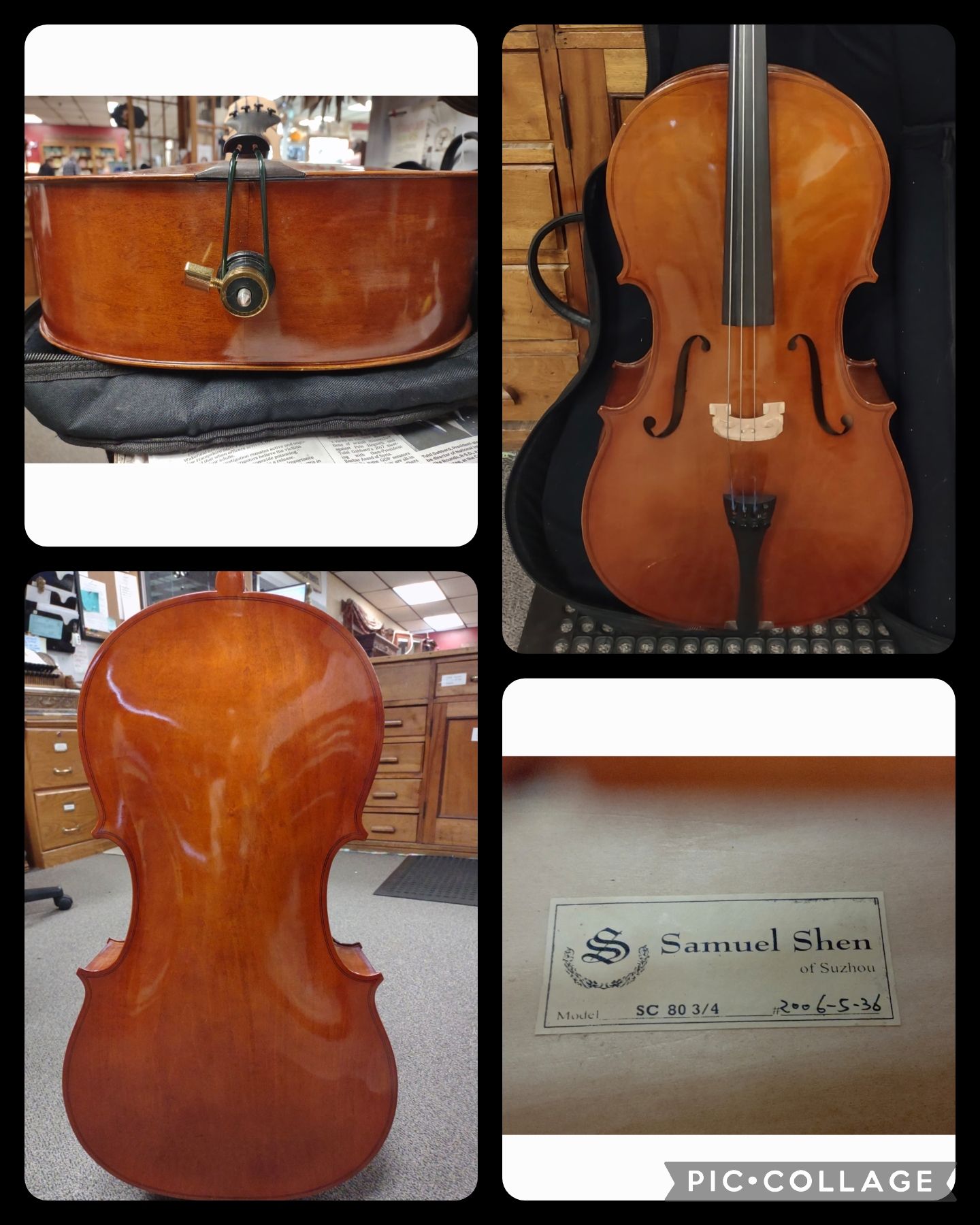 What is this antique cello?