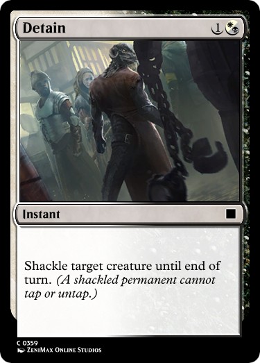 detain cards mtg Magic The Gathering - Ravnica Remastered - Azorius Arrester MTGNexus - Terunosuke Miyamoto