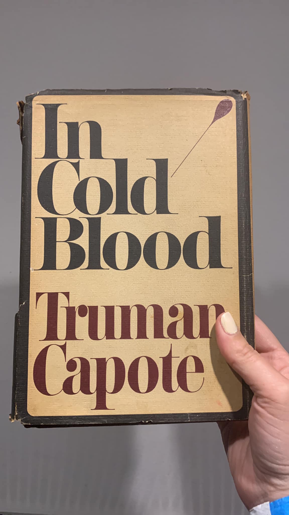 First post- I bought a 5th printing of Truman Capote ”In Cold