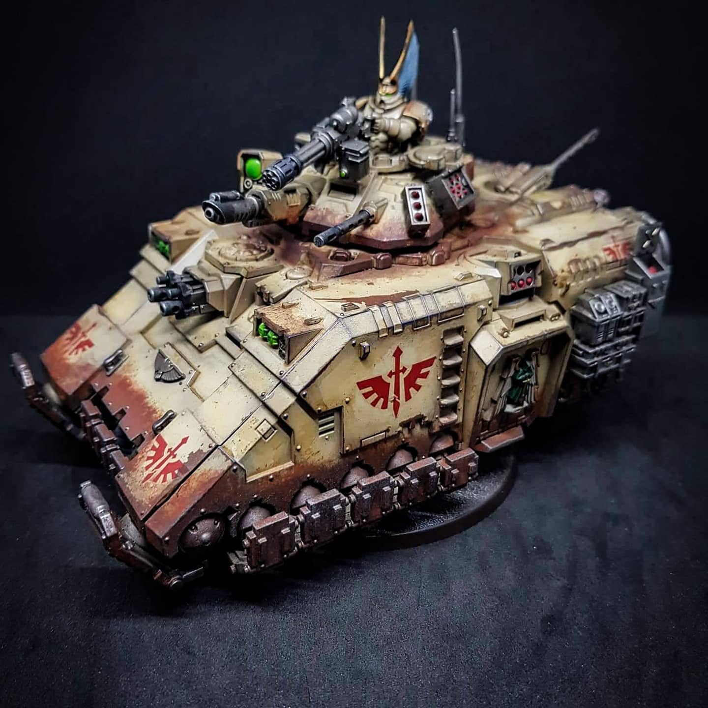 Paint Lab - Deathwing dark Angel repulsor 😍😍😍 #warhammer... | Facebook