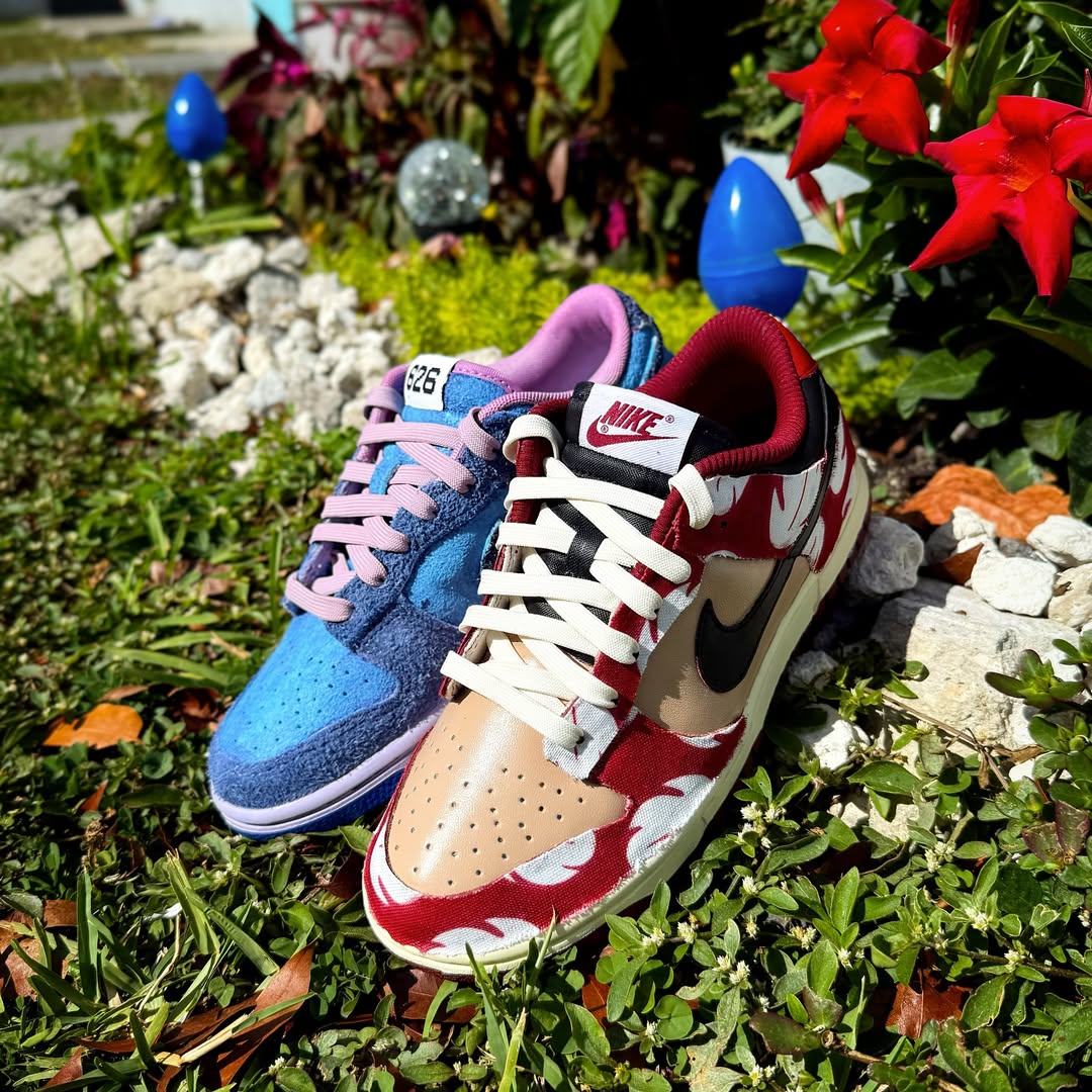House of Heat - Lilo & Stitch Nike Dunk Low Customs 😍 via... | Facebook
