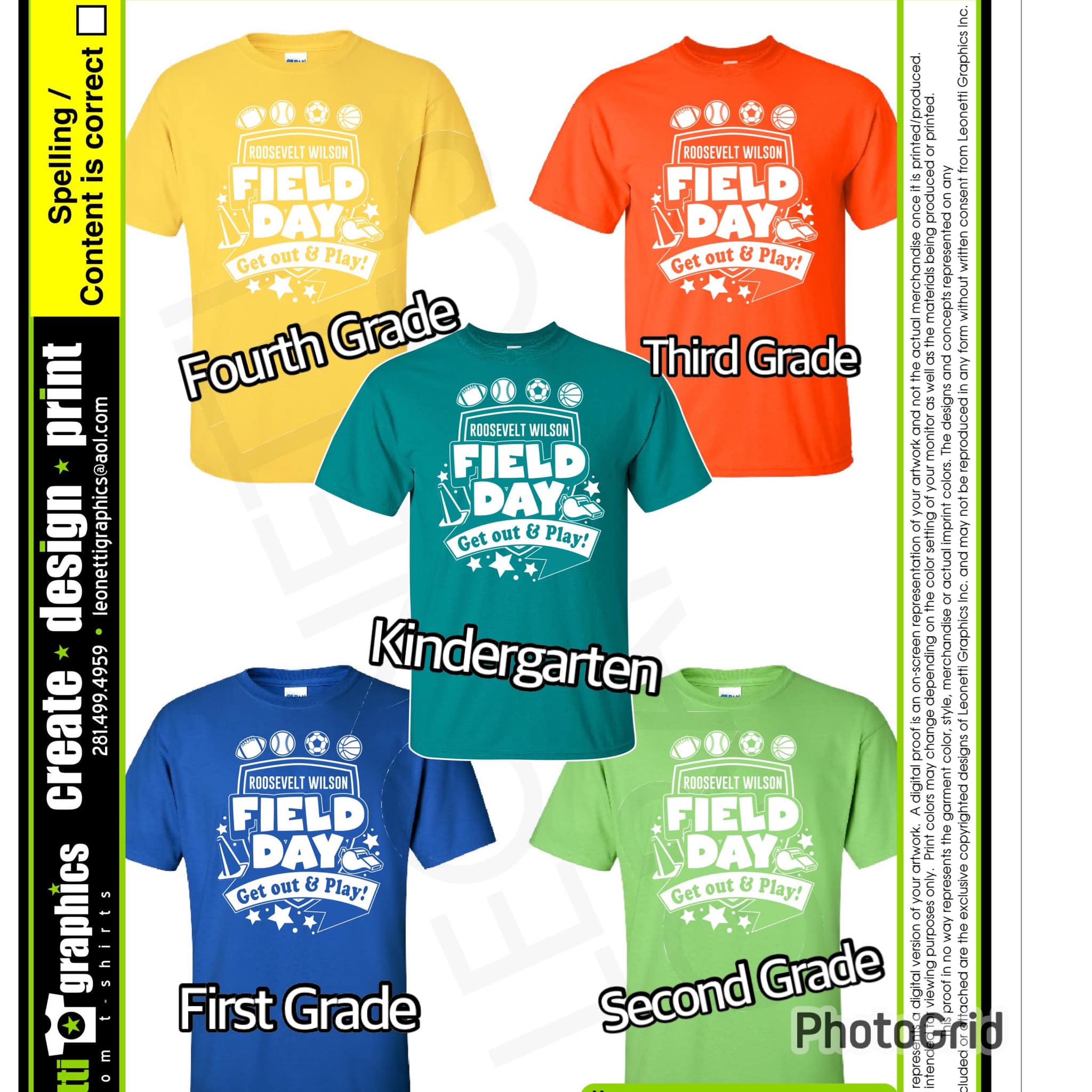 Parents and Guardians, Buddy Fun Day (Field Day) will take place 