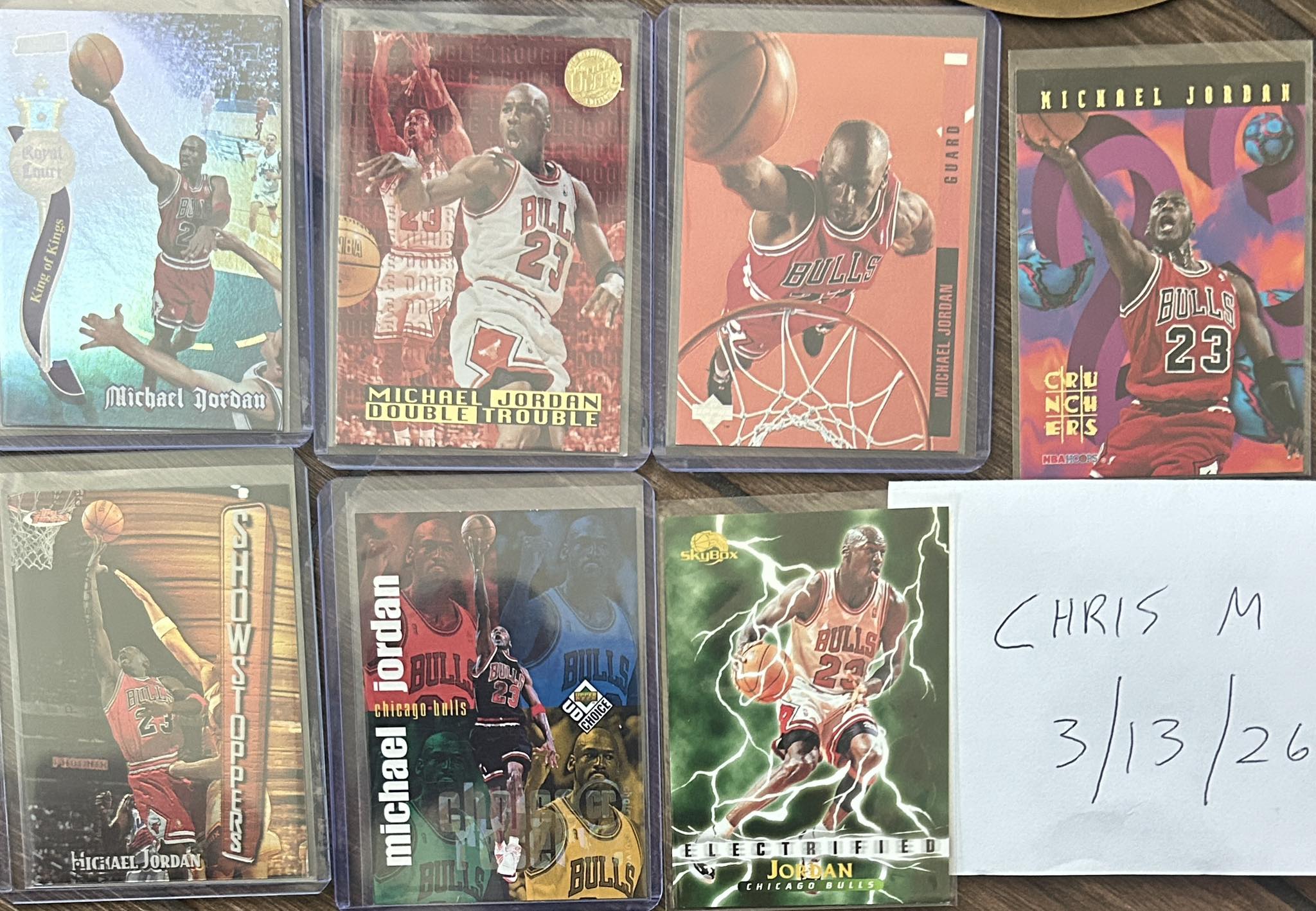 1998 Upper Deck Encore MJ23 F/X Gold card for sale
