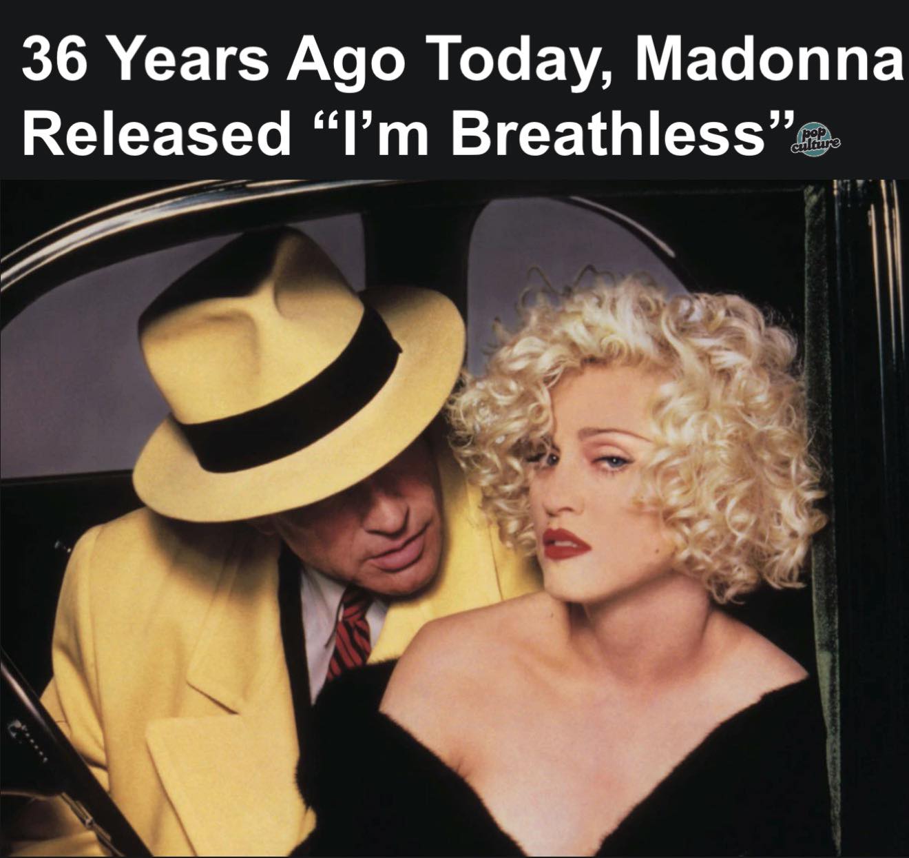 The song was the lead single from Madonna