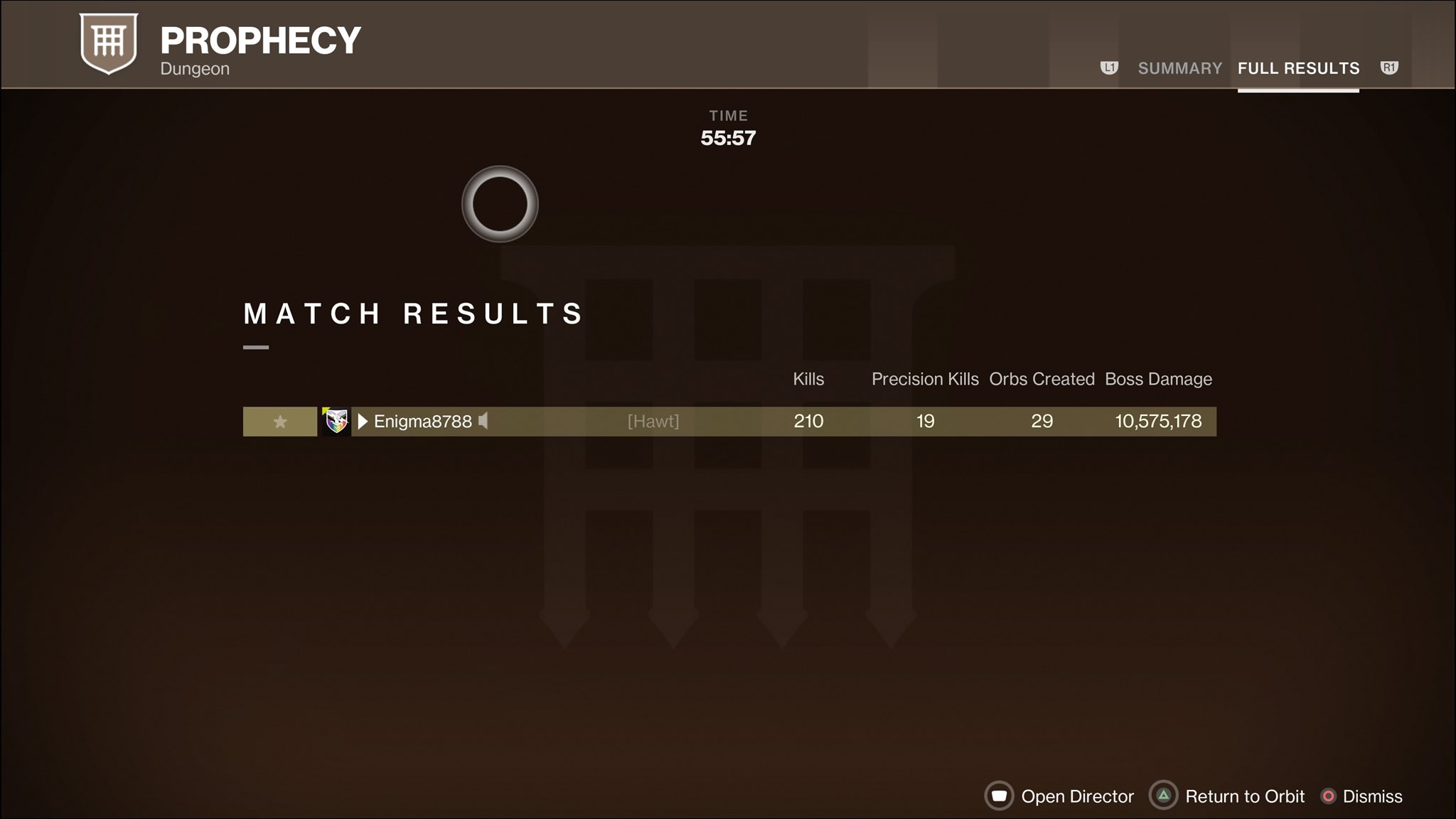 Code/Accès Destiny 2 : Dungeon Prophecy Solo Flawless - PC, PS4, PS5