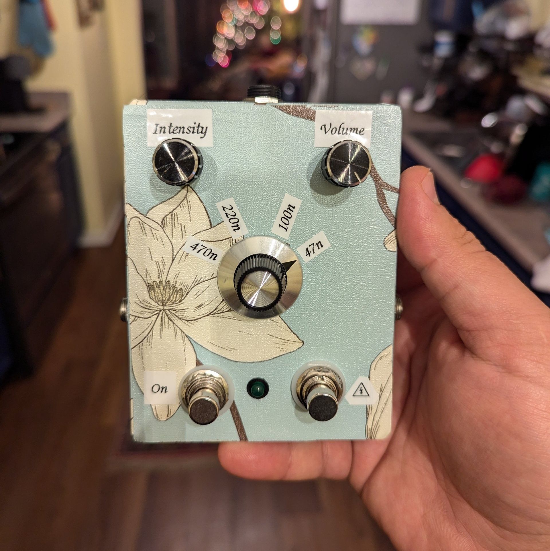 Devi Ever Truly Beautiful Disaster fuzz pedal with oscillating
