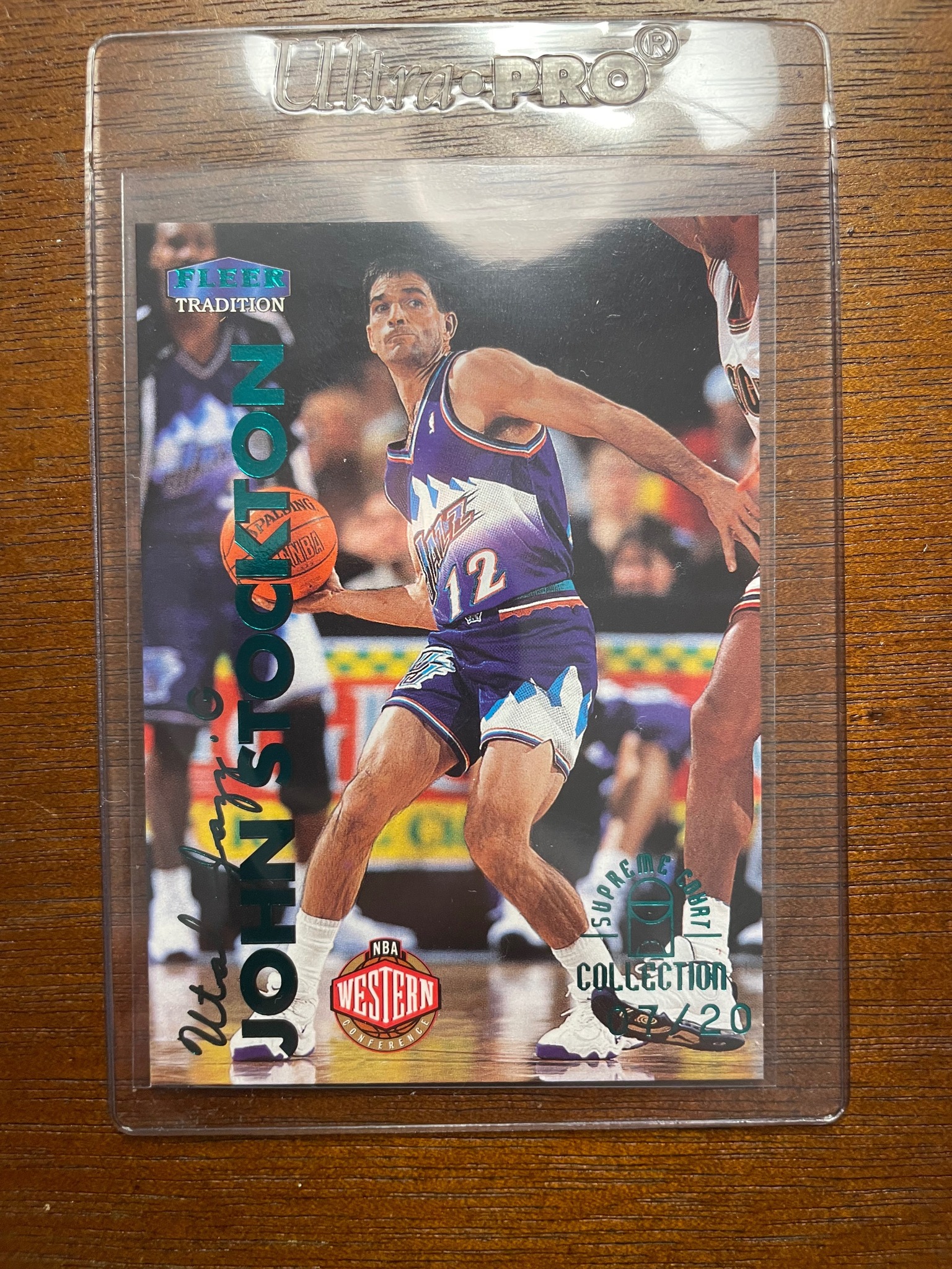 Pulled rare Supreme Court card from 99-00 Fleer Tradition pack