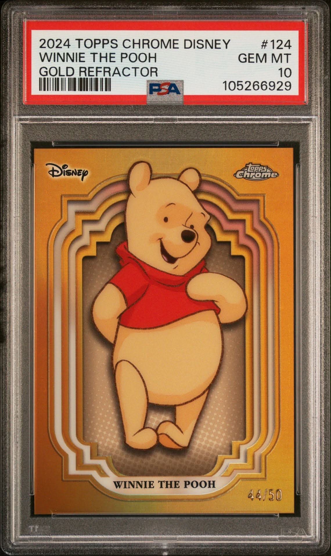 2023 TOPPS CHROME DISNEY 100 /399 Pink PSA 10's