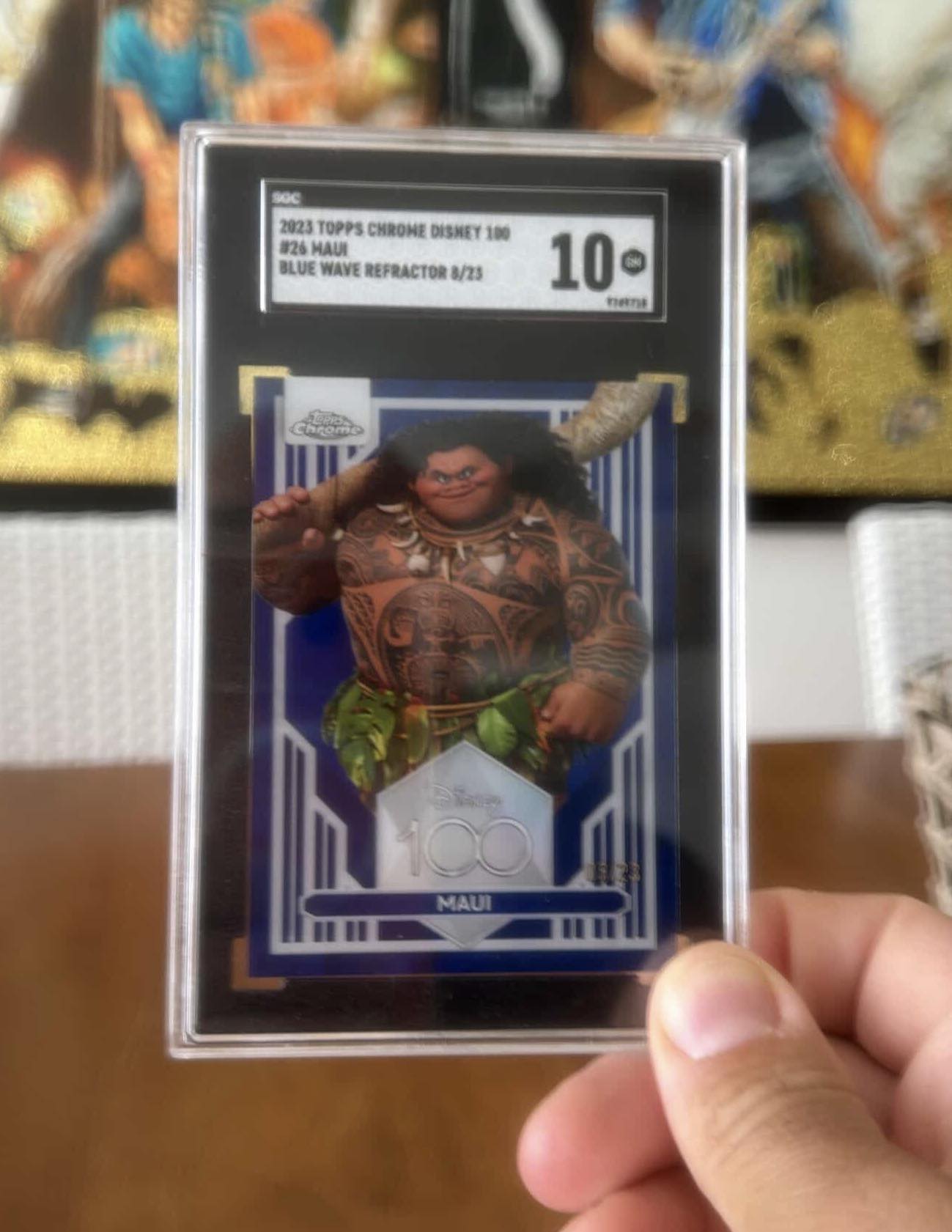 FS Moana Disney 100 /299 PSA 10 - £1,100. Last sold was $1,600