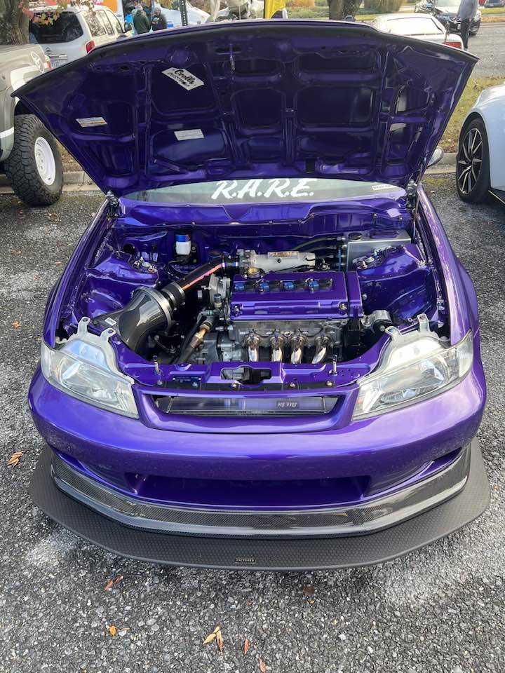 RHD Civic coupe with JDM Honda Domani front clip