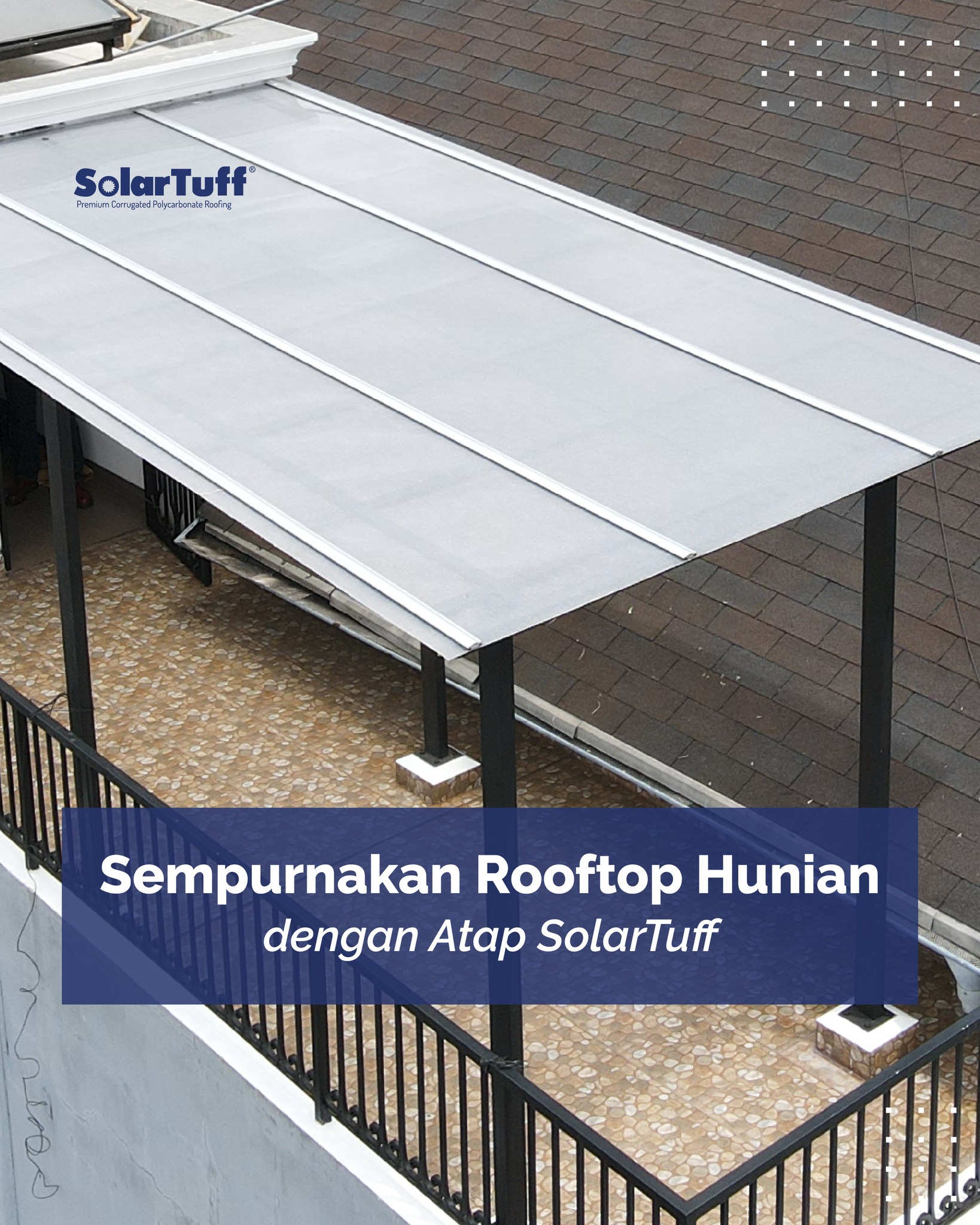 Solartuff - Atap transparan polycarbonate SolarTuff... | Facebook