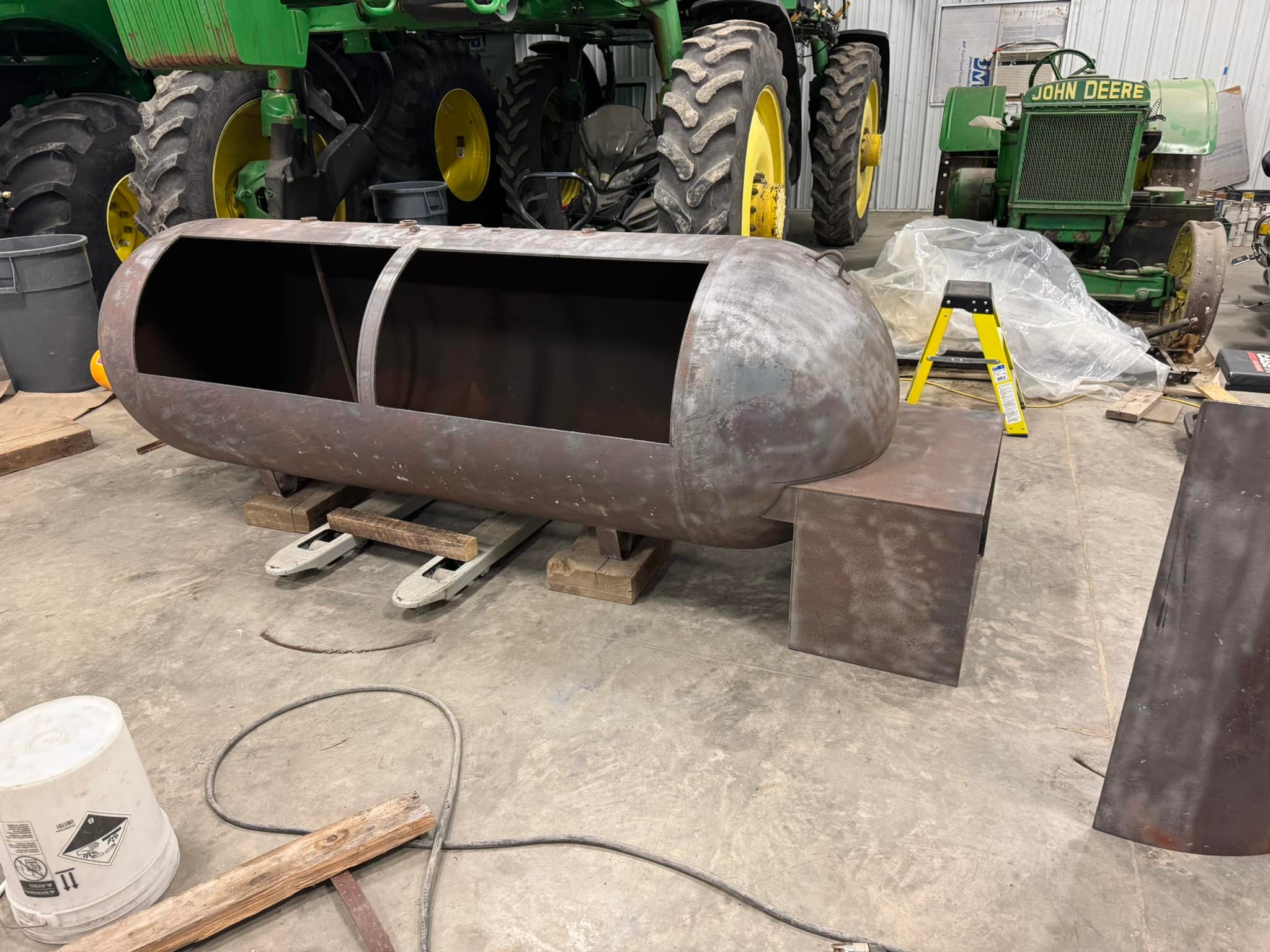 Reverse Flow Smoker Plans The R BQ, Building A 120 Gallon Reverse Flow