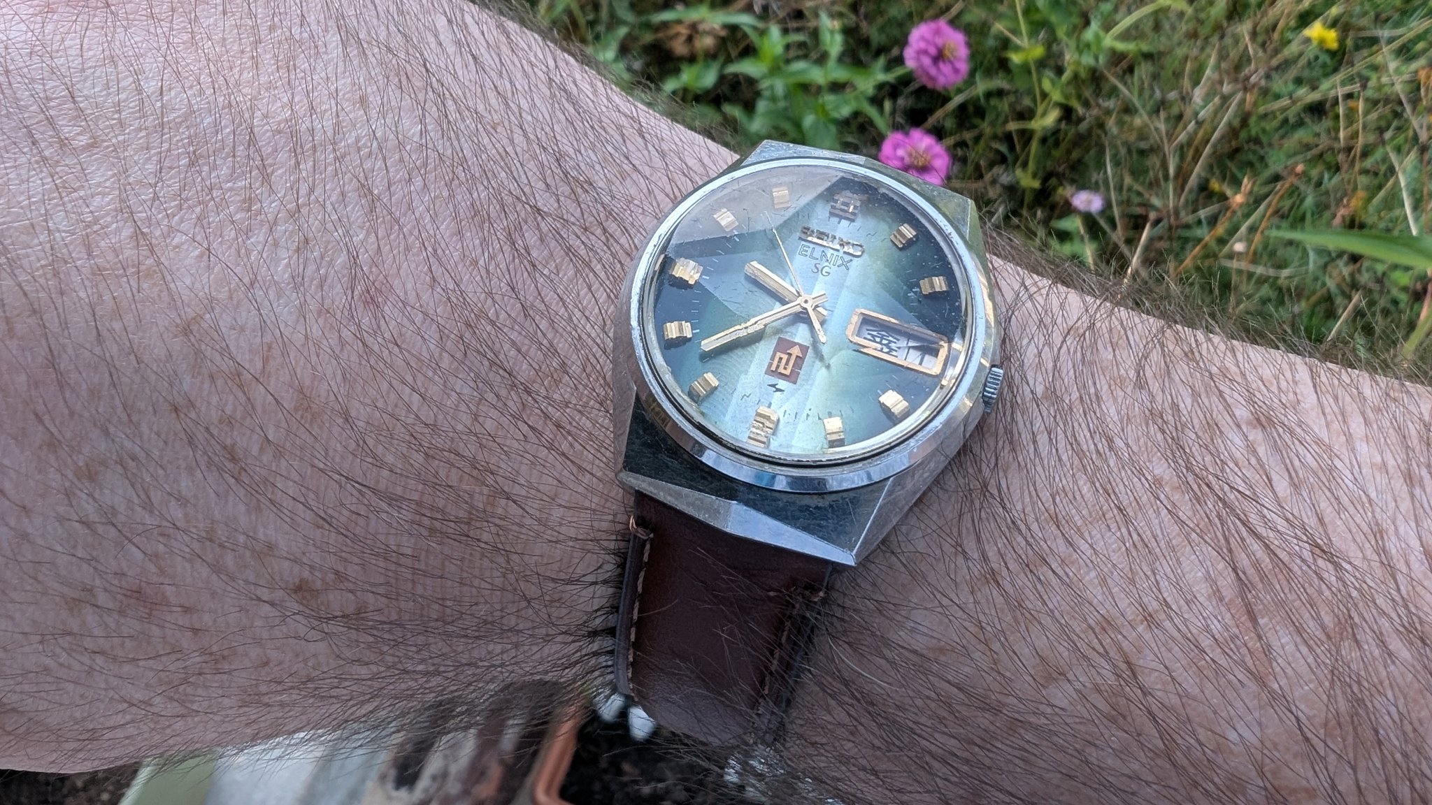 Seiko deluxe 1974 watch movement
