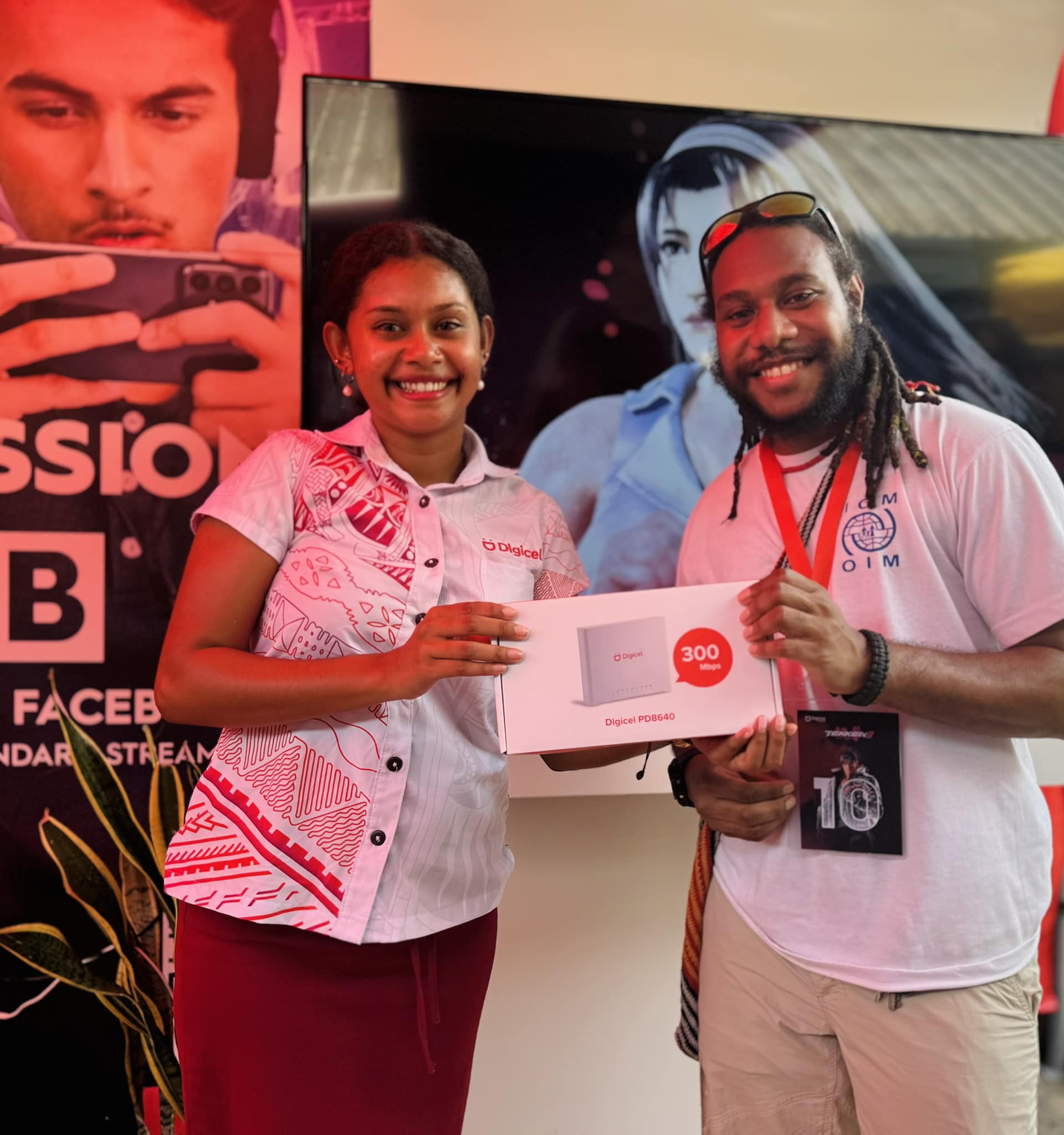 Digicel - Shoutout to our runner-up, Aidan Golpak from...