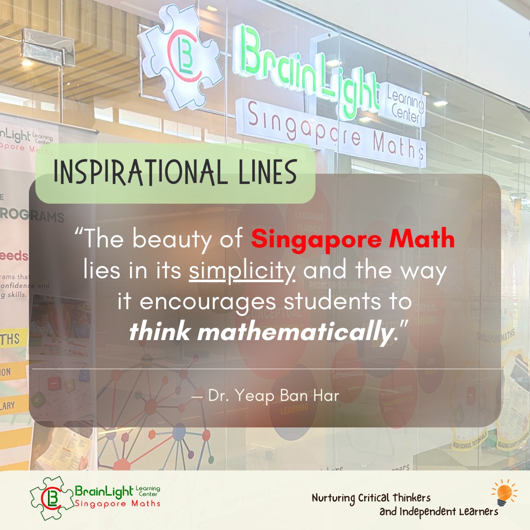 BrainLight Singapore Maths - Philippines - Singapore Math shows us that ...