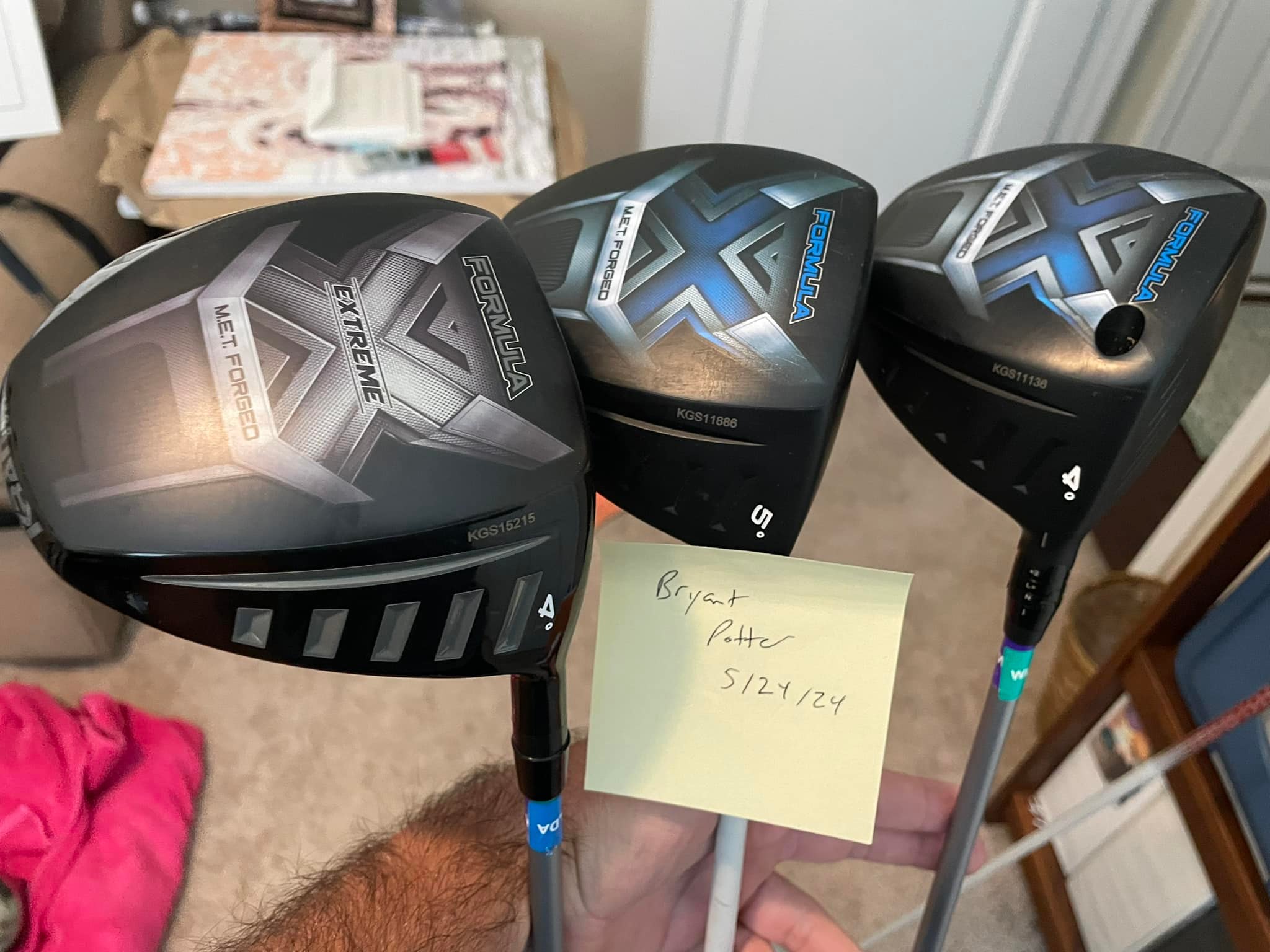 Last Krank driver for sale with Fujikura shaft