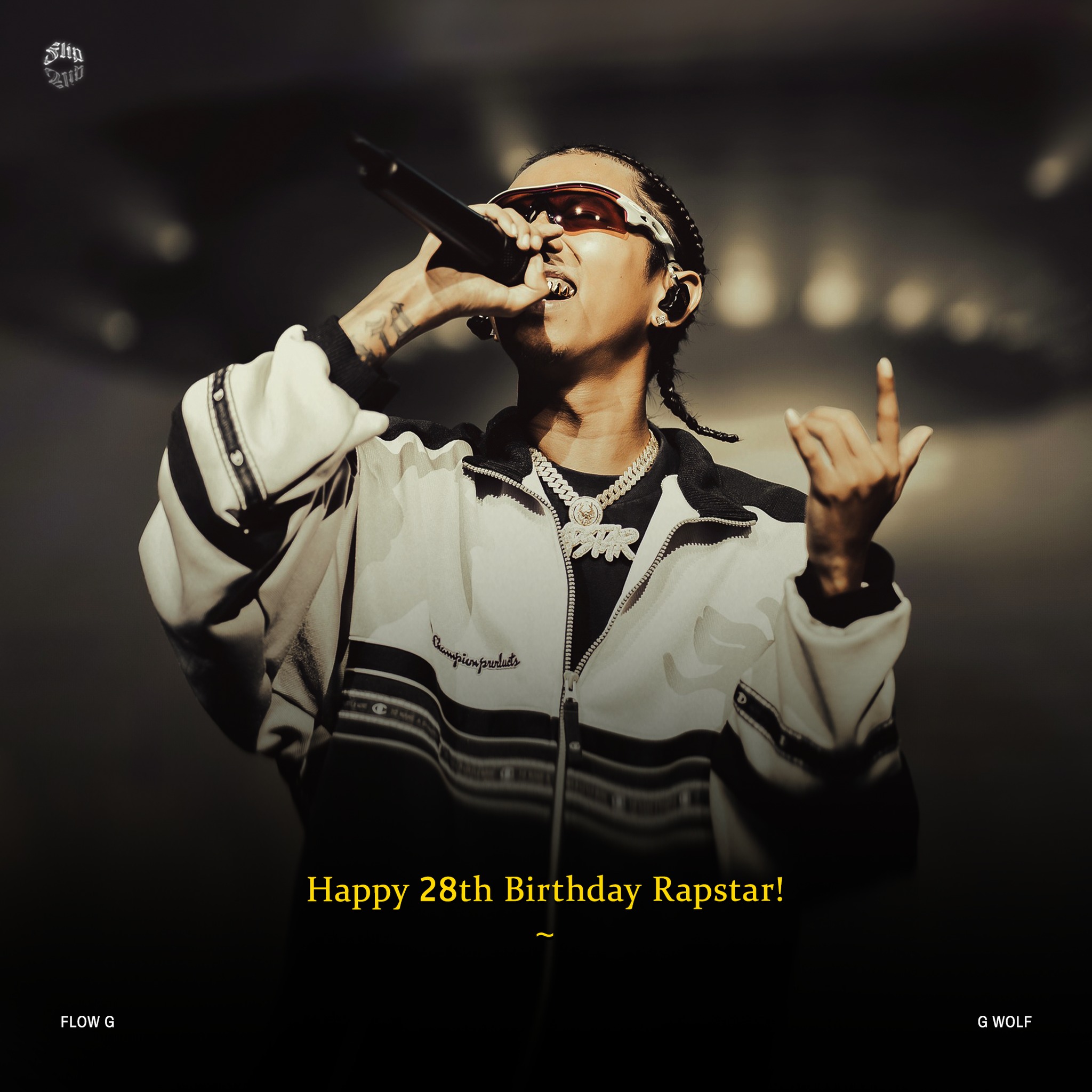 Happy 28th Birthday Rapstar! Flow G ??