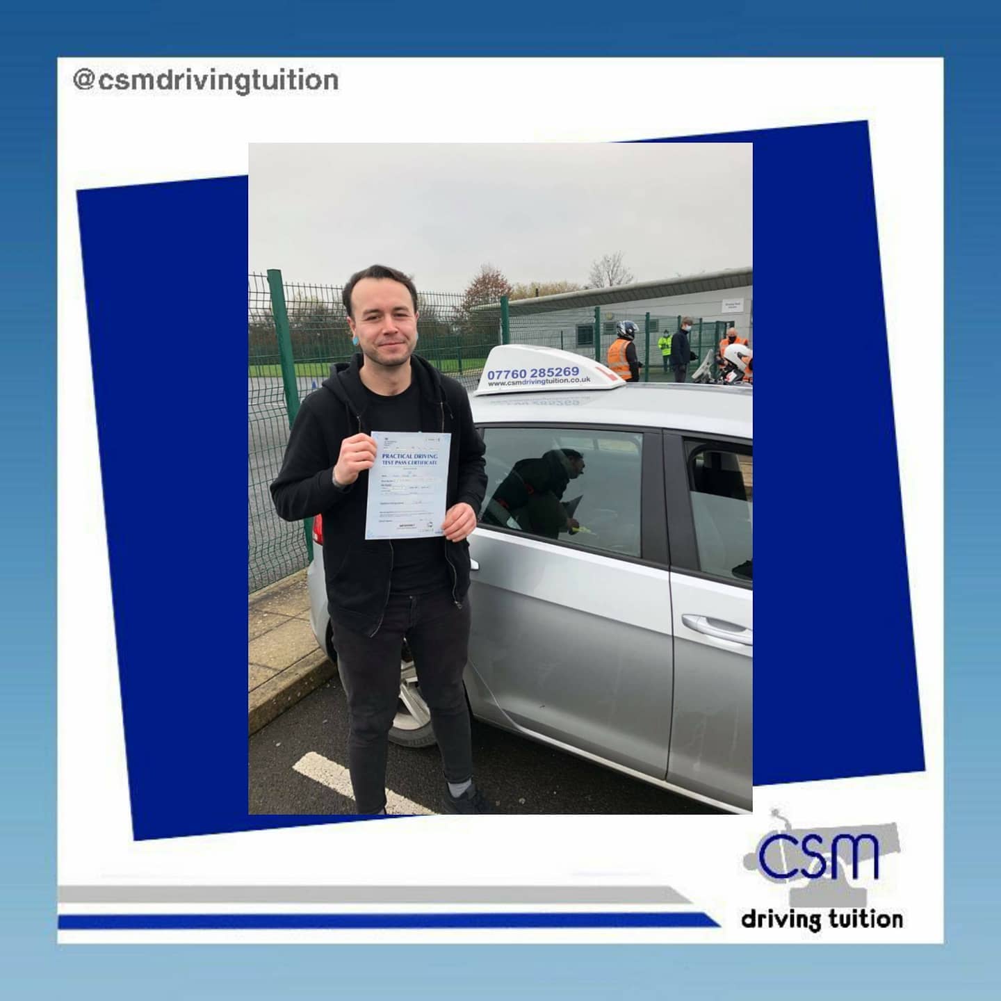 Congratulations Sam for passing your... - CSM Driving Tuition | Facebook