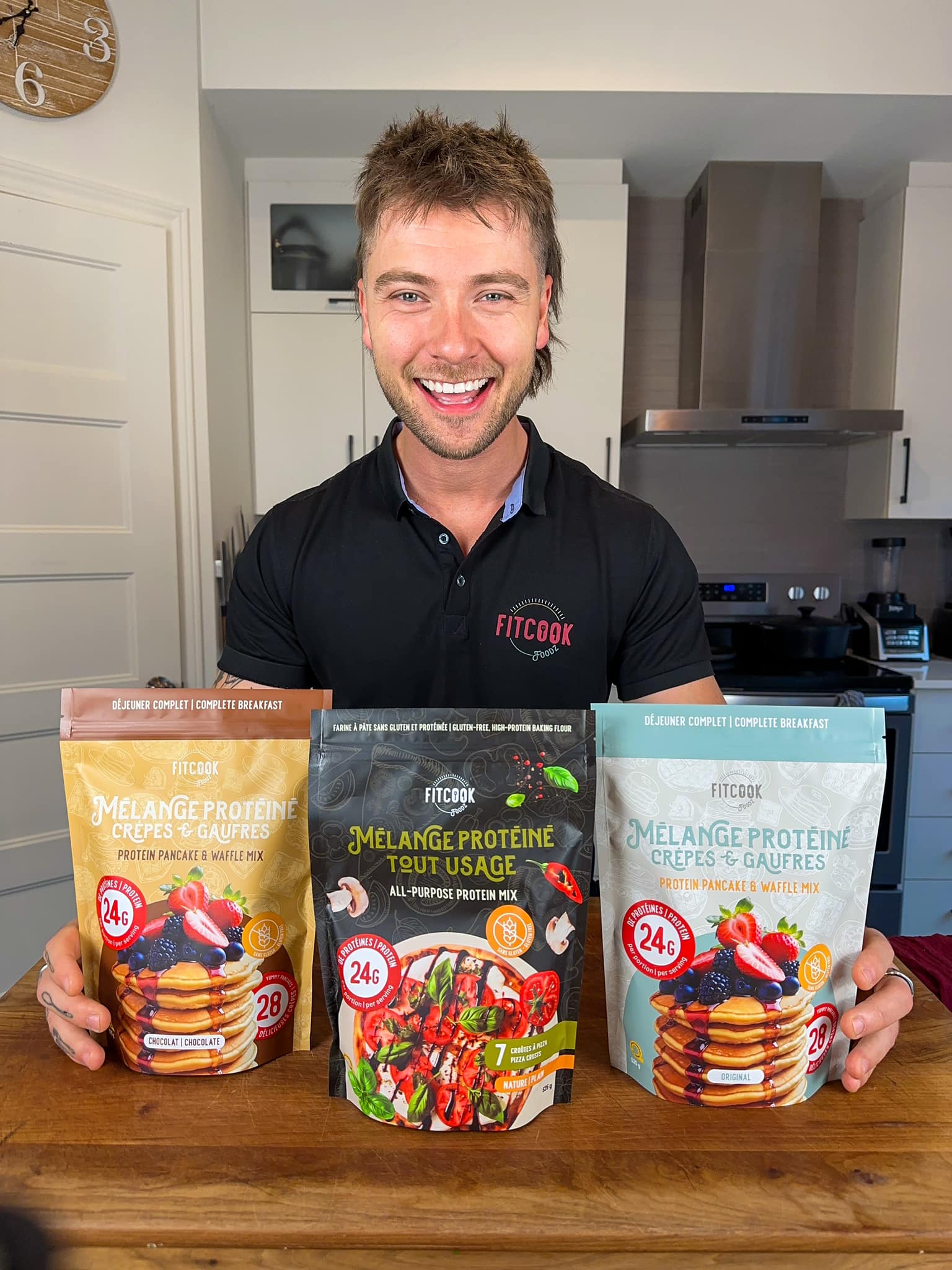 Le Fit Cook - JE SORS 3 FARINES PROTÉINÉES & SANS GLUTEN 🥞... | Facebook