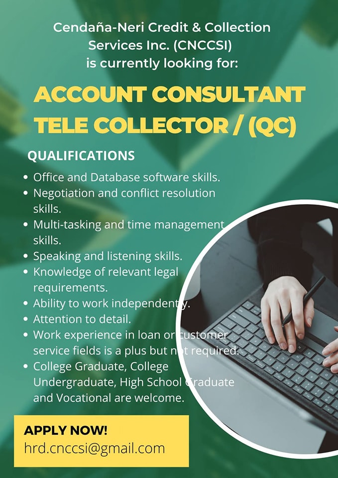 Cendana-Neri Credit & Collection Services Inc. | Quezon City