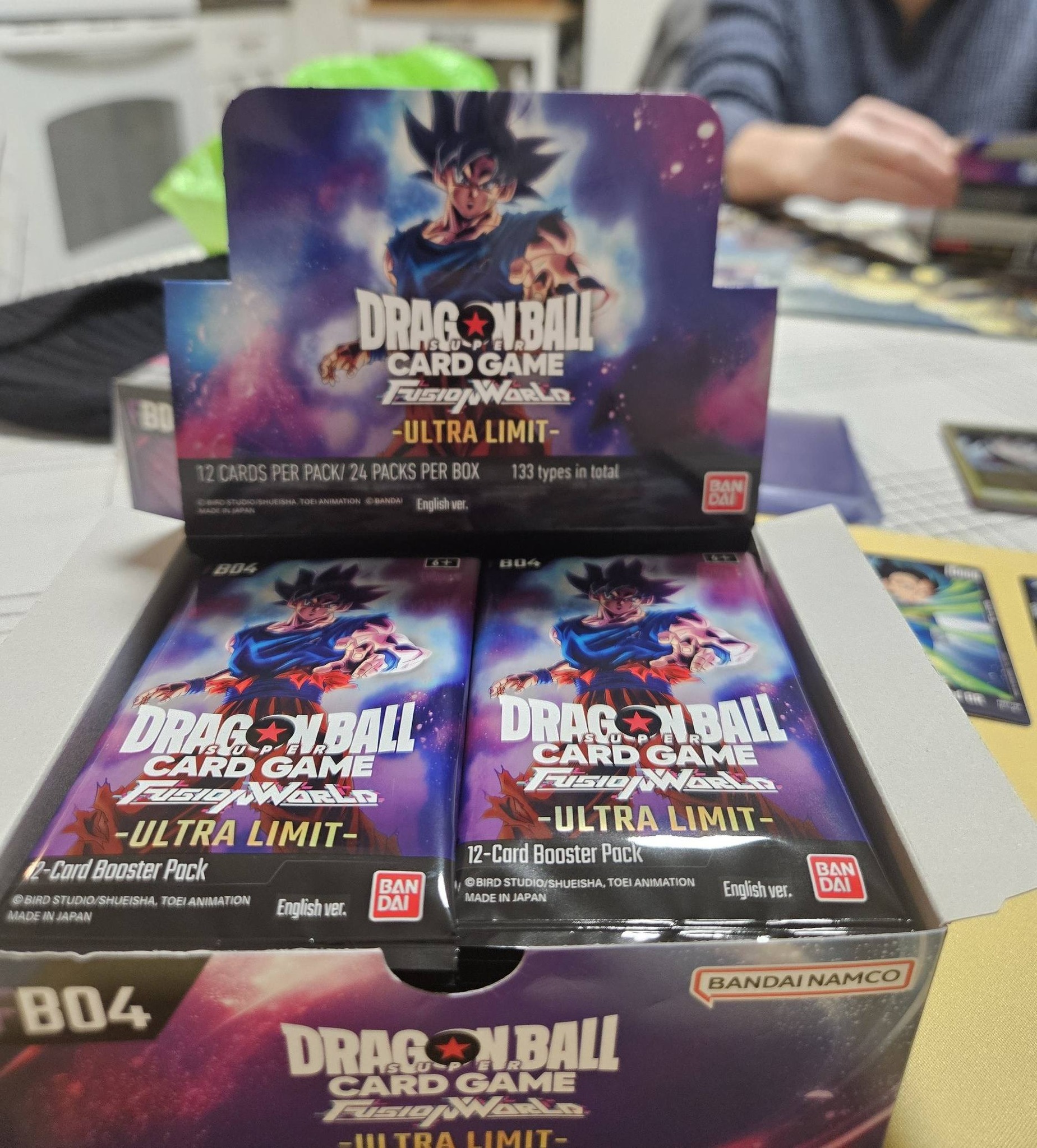 dragon ball ultra limit booster box Super Card Game Fusion World FB04 : Toys & Games stamped rare cards in limited designs BOOSTER PACK -ULTRA LIMIT- [FB04]