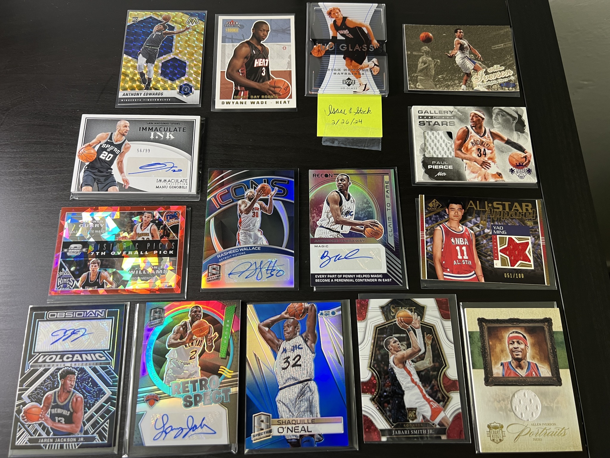 Basketball Card Collection for Sale with Rare Rookie and 