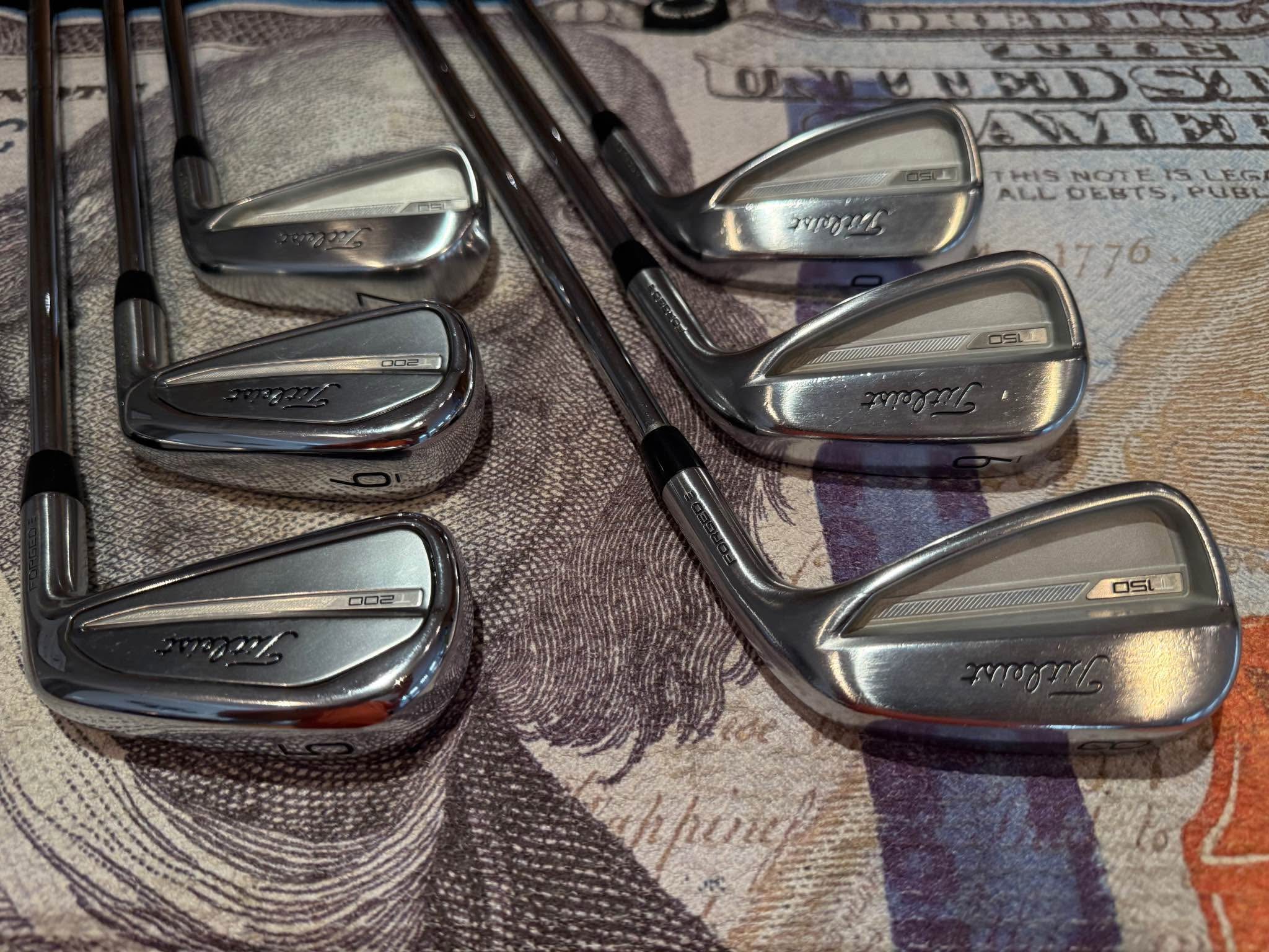 Excellent condition T150/T200 combo set 7-PW T150, 5-6 T200 